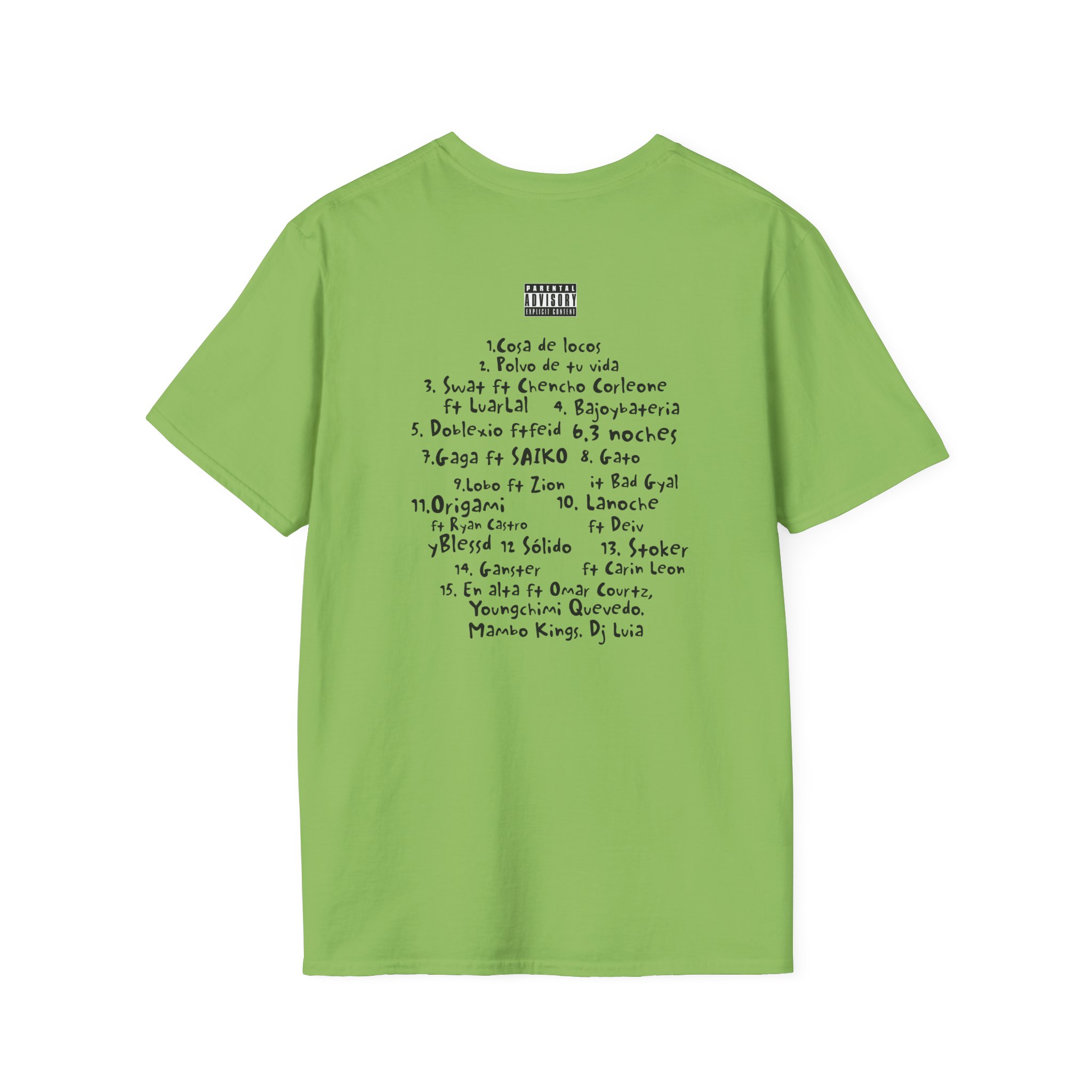 J Balvin Rayo Silver Car Unisex Softstyle T-Shirt