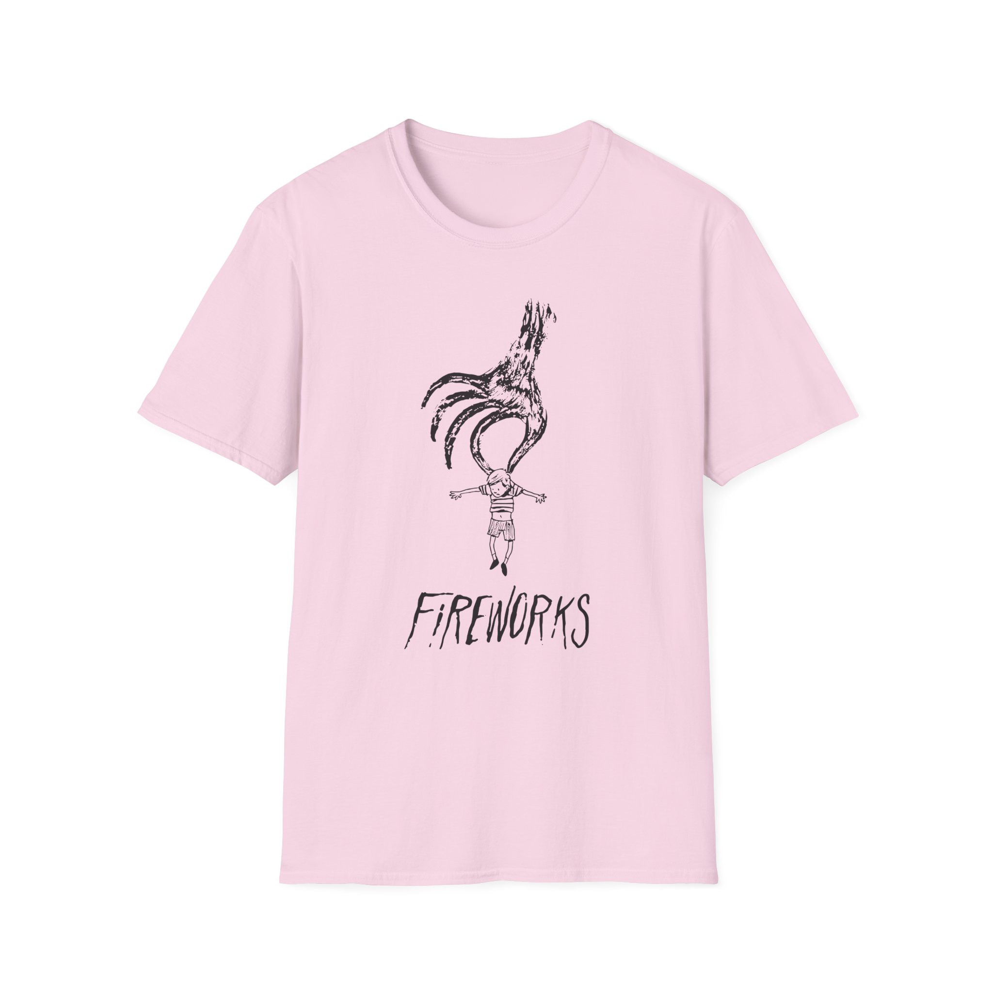 Fireworks Hand Unisex Softstyle T-Shirt