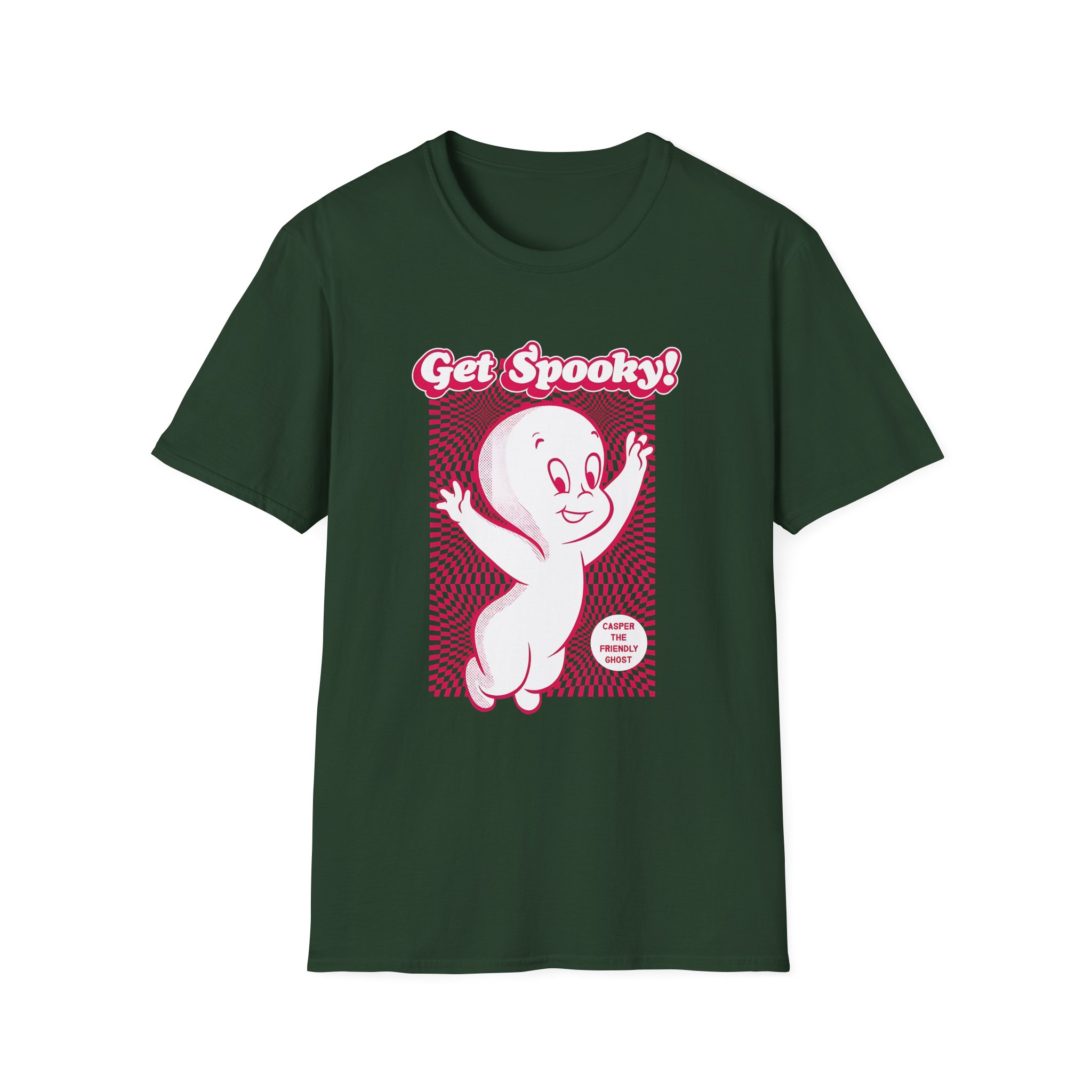 Casper the Friendly Ghost Get Spooky Unisex Softstyle T-Shirt