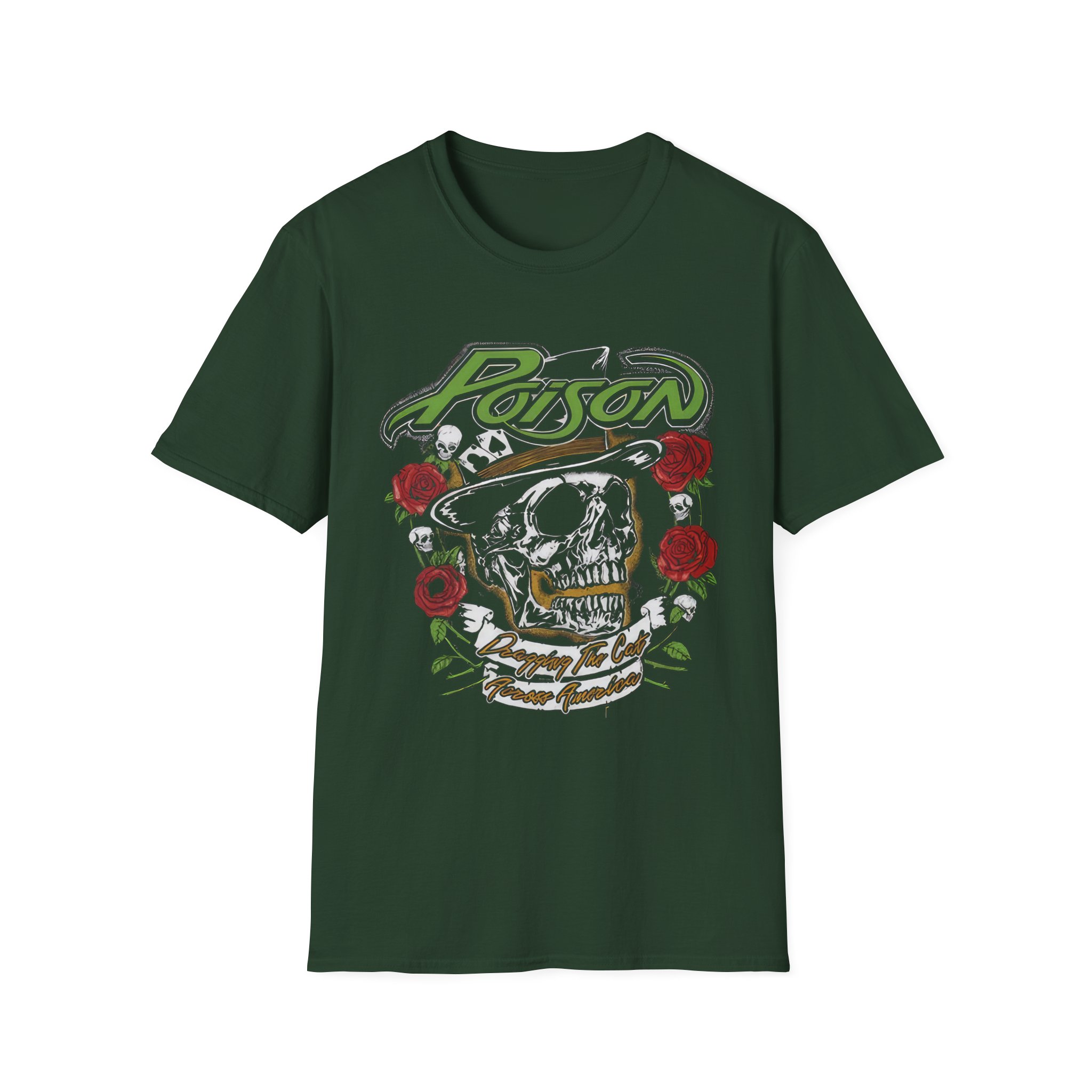 Poison Dragging the Cat Unisex Softstyle T-Shirt