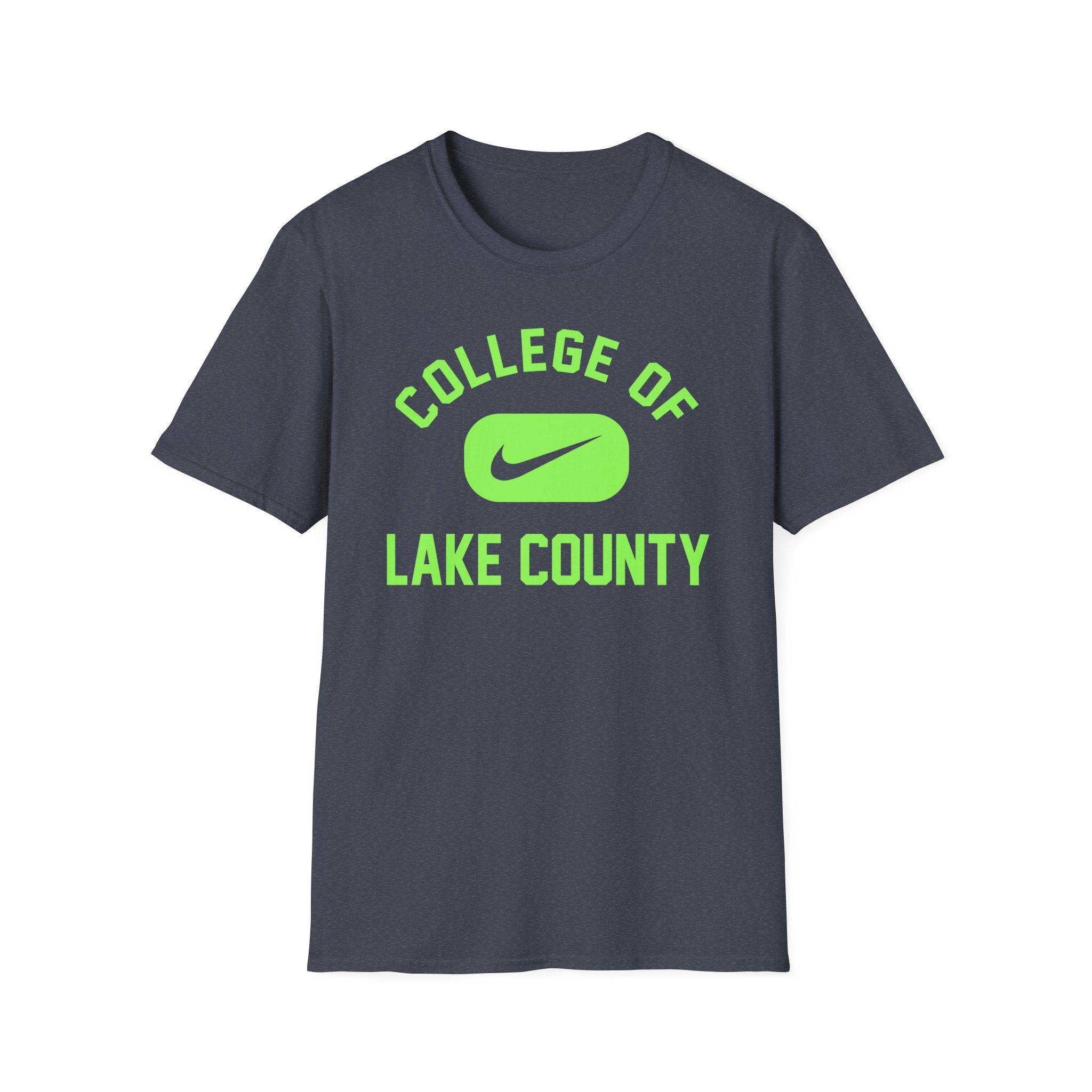 College Lake County Nike Lancers Unisex Softstyle T-Shirt