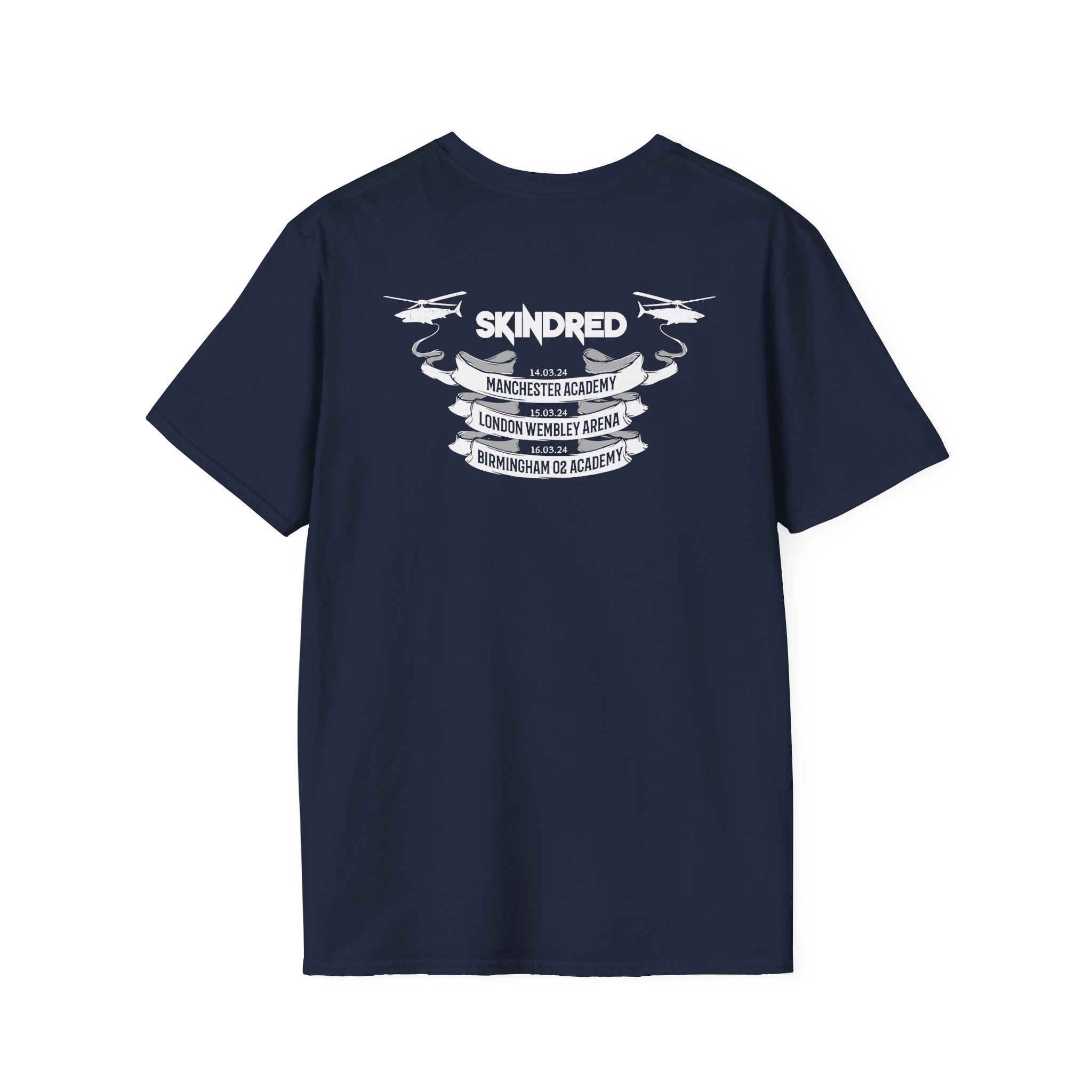 Skindred Unity Sound Tour Unisex Softstyle T-Shirt