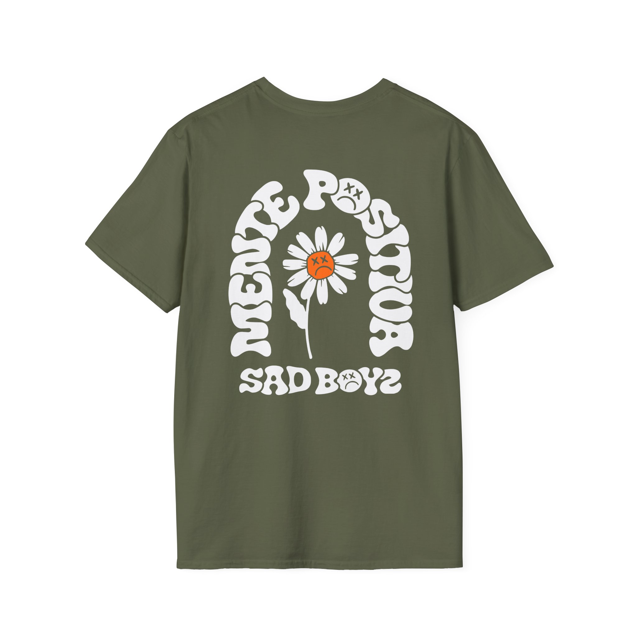 Singer Junior H Sad Boys Flower Unisex Softstyle T-Shirt