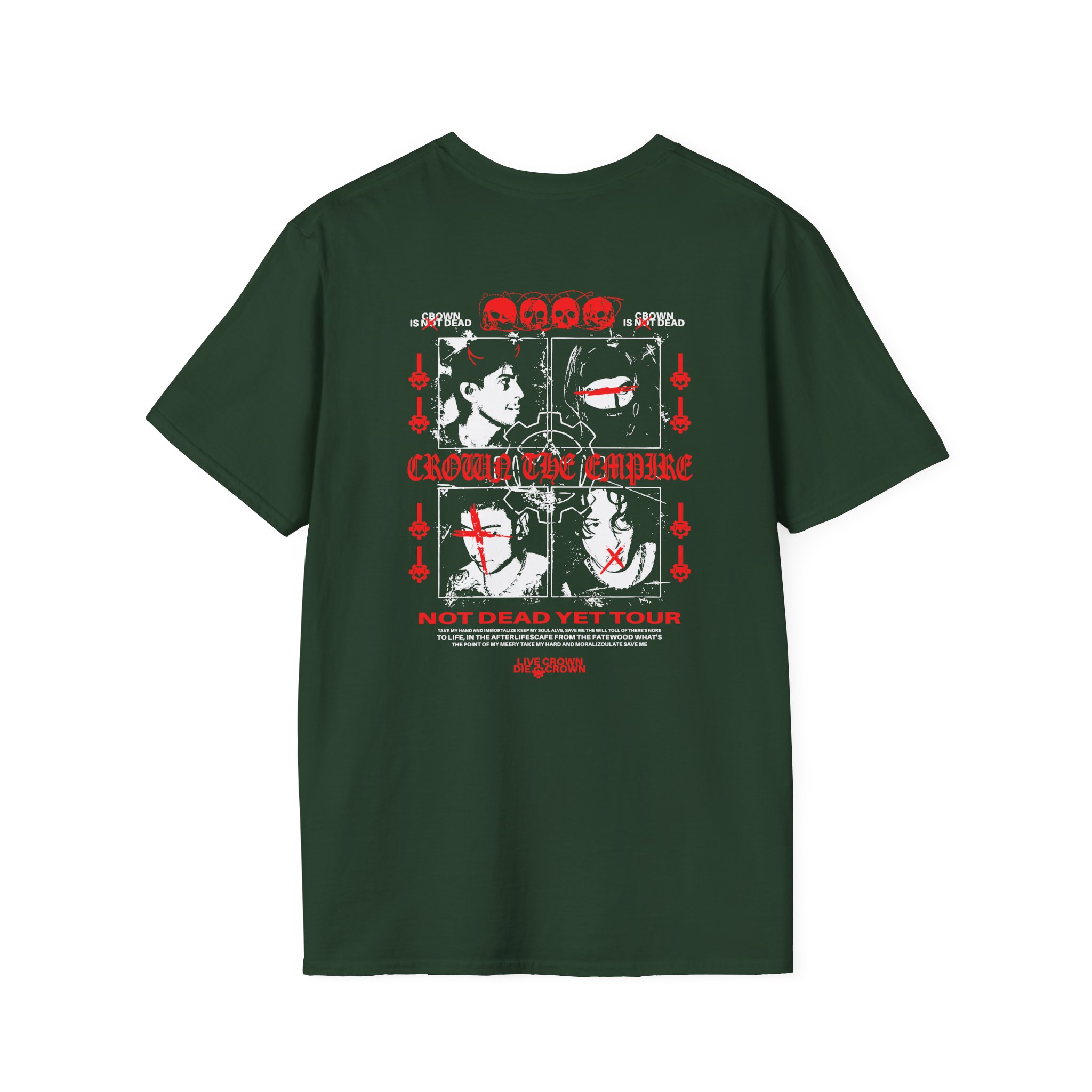 Crown the Empire Crown Is Dead Unisex Softstyle T-Shirt