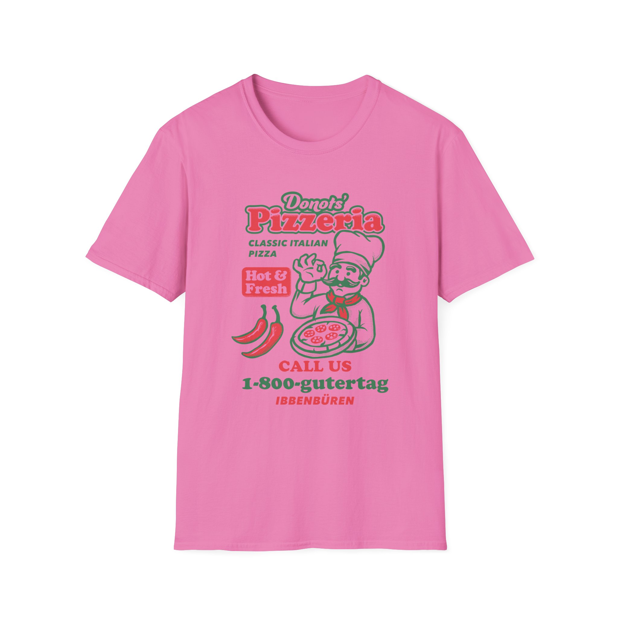 Donots Pizzeria Unisex Softstyle T-Shirt