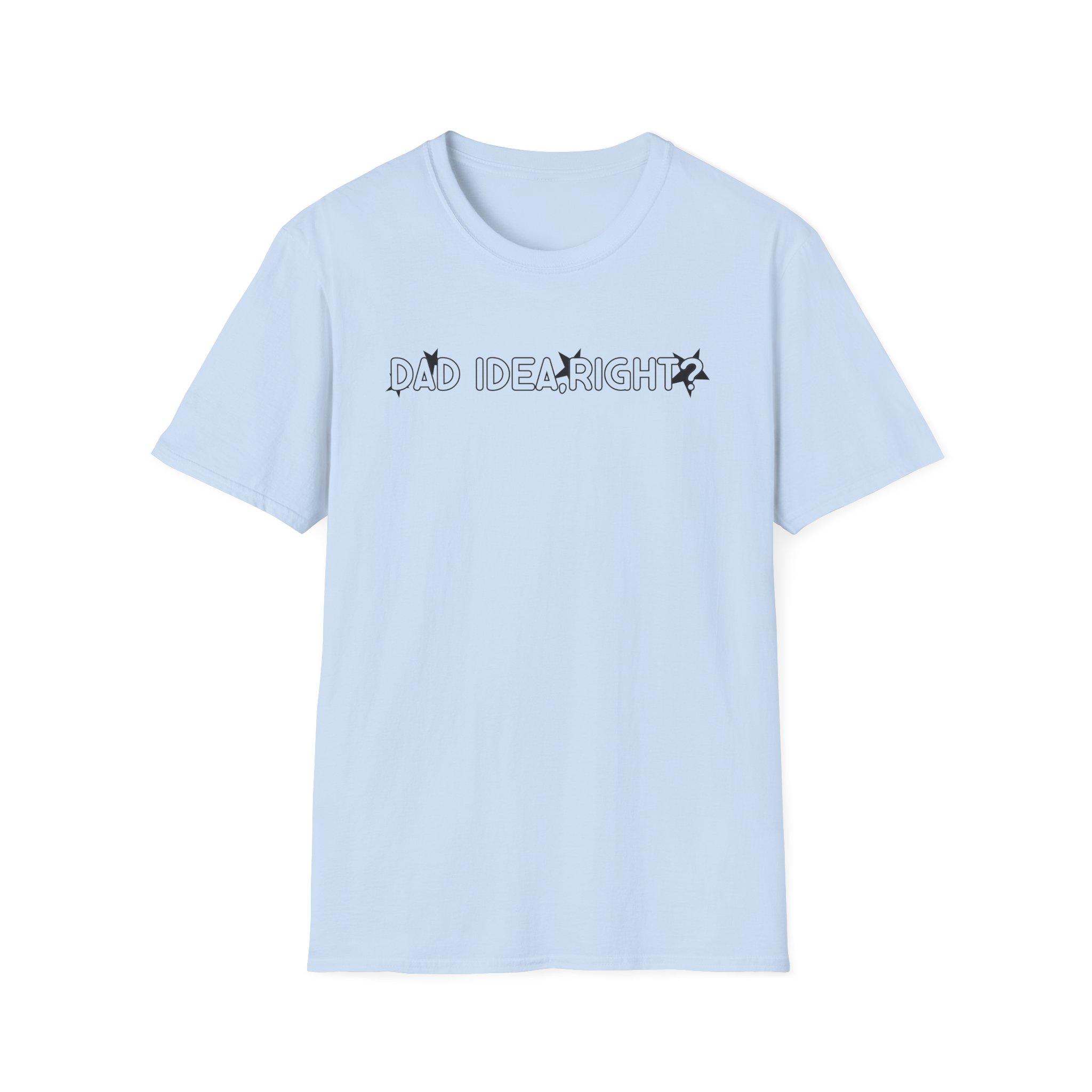 Olivia Rodrigo dad idea right? unisex softstyle t-shirt