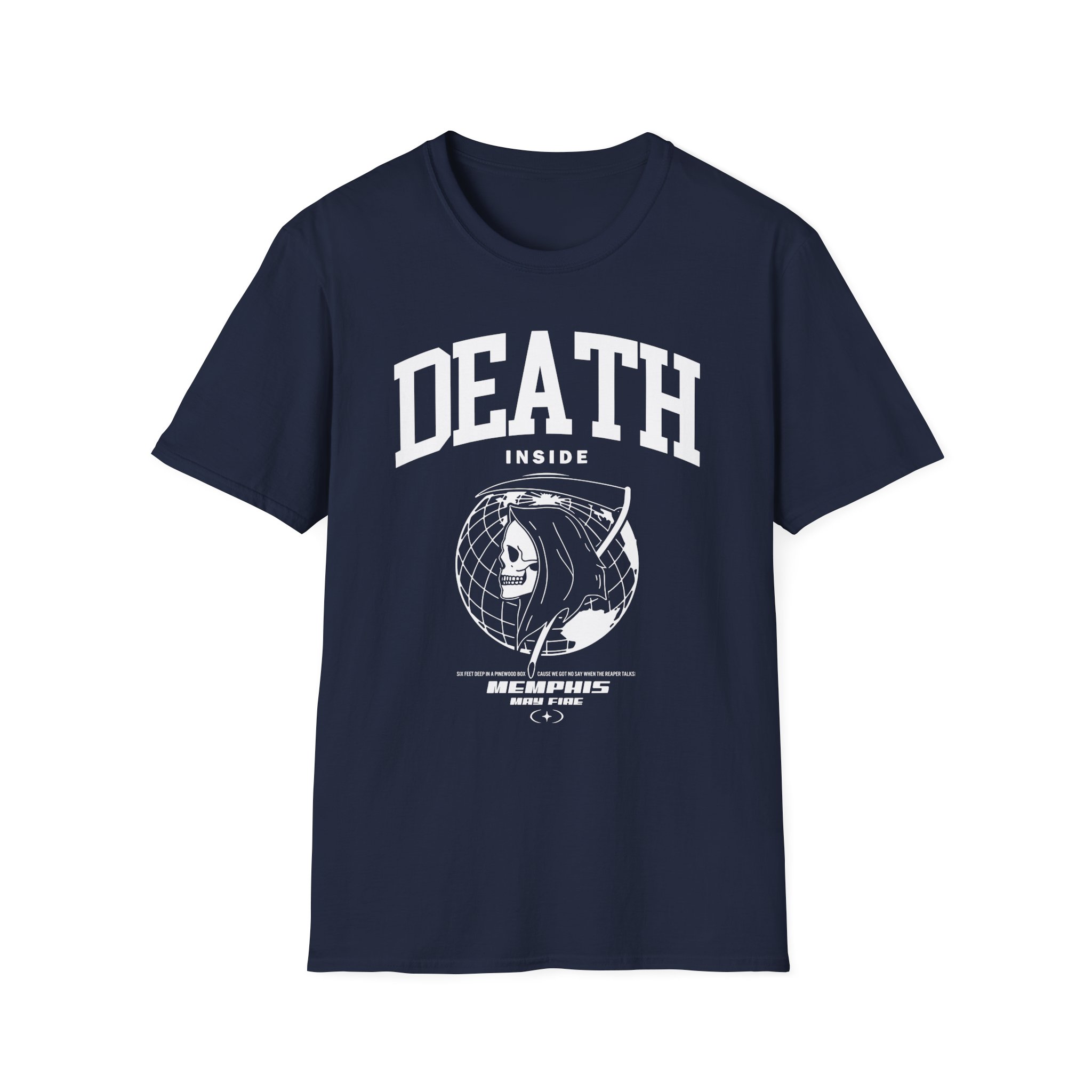 Memphis May Fire Death Inside Spider Unisex Softstyle T-Shirt
