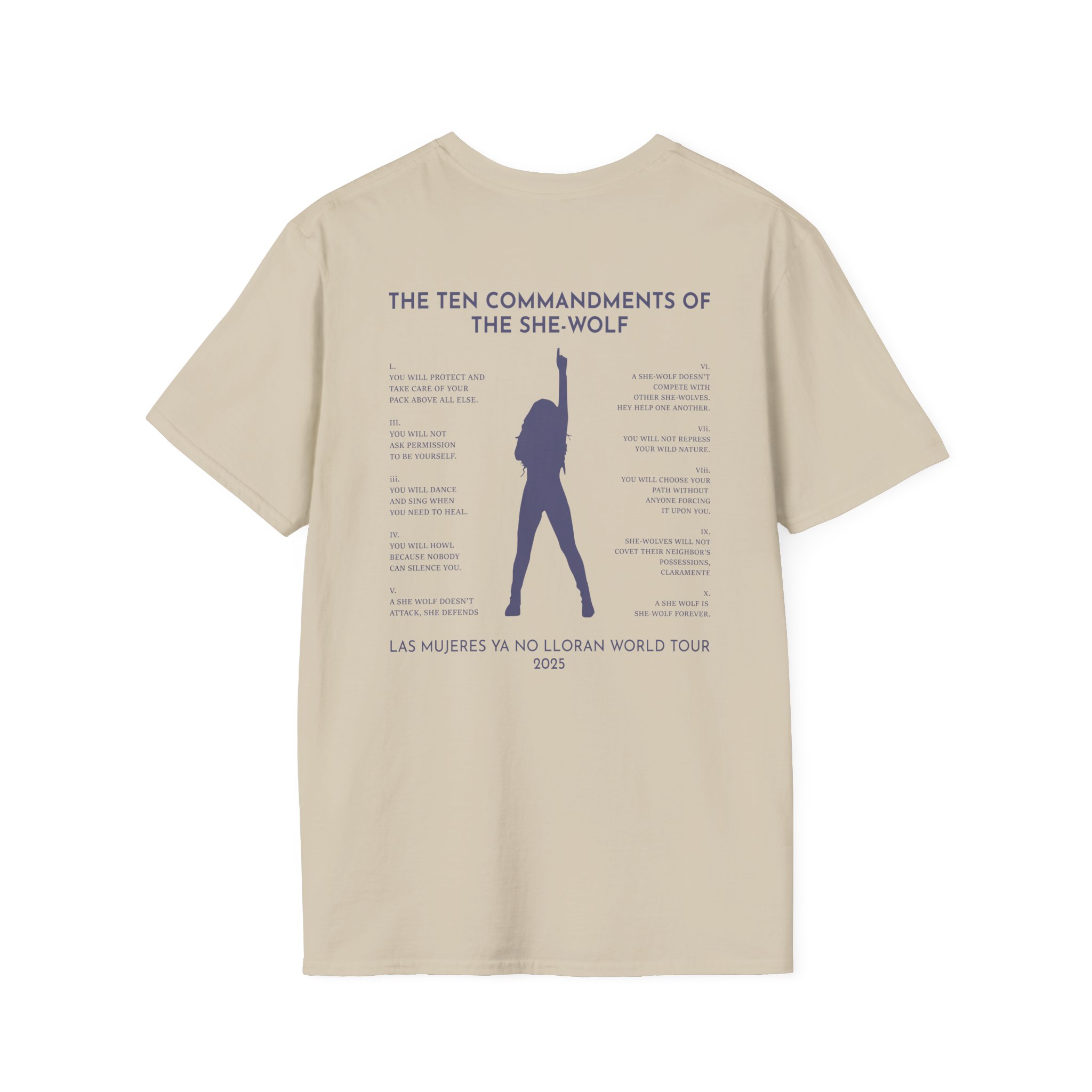 Shakira Commandments Unisex Softstyle T-Shirt