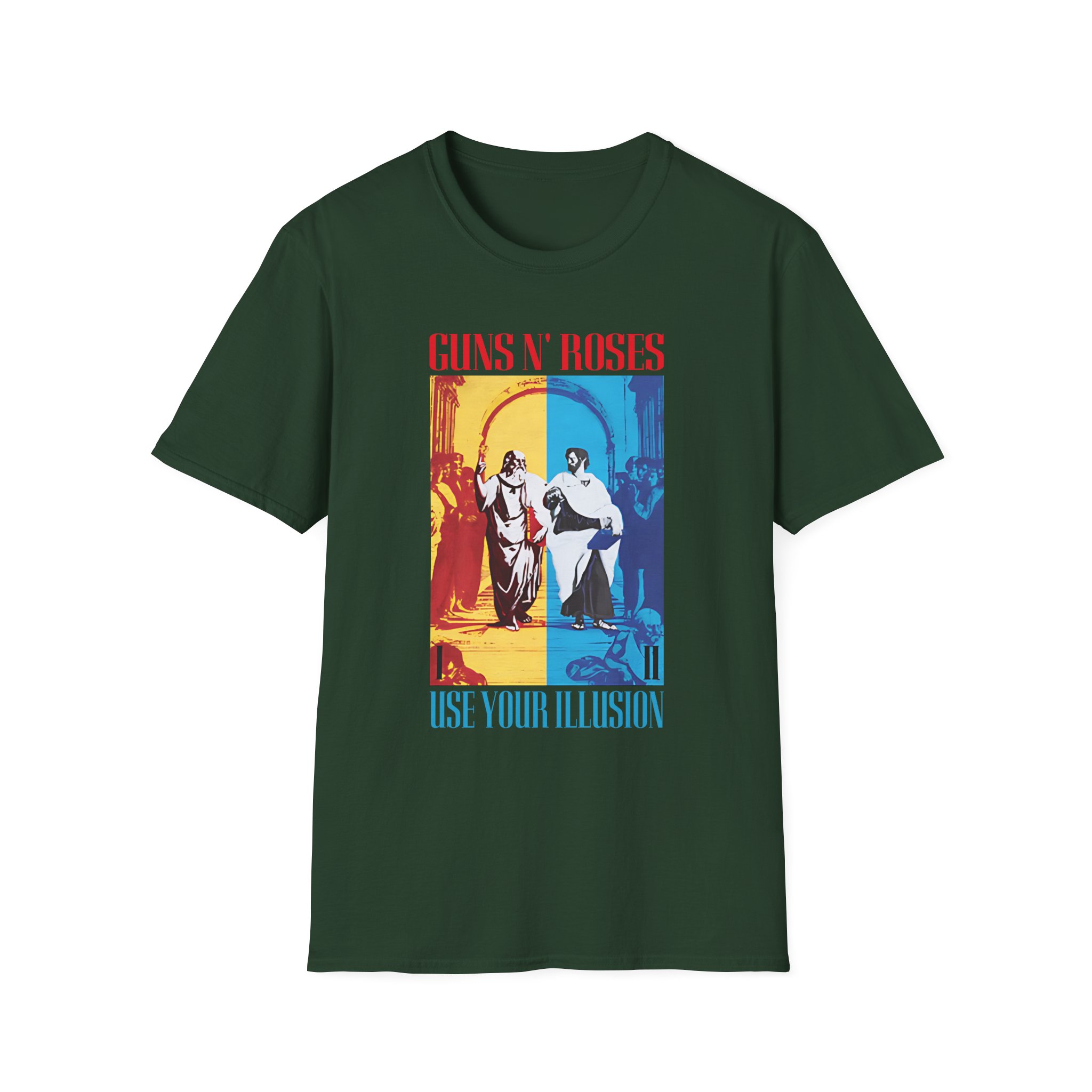 Guns N Roses Use Your Illusion X Spotify Fans First Unisex Softstyle T-Shirt