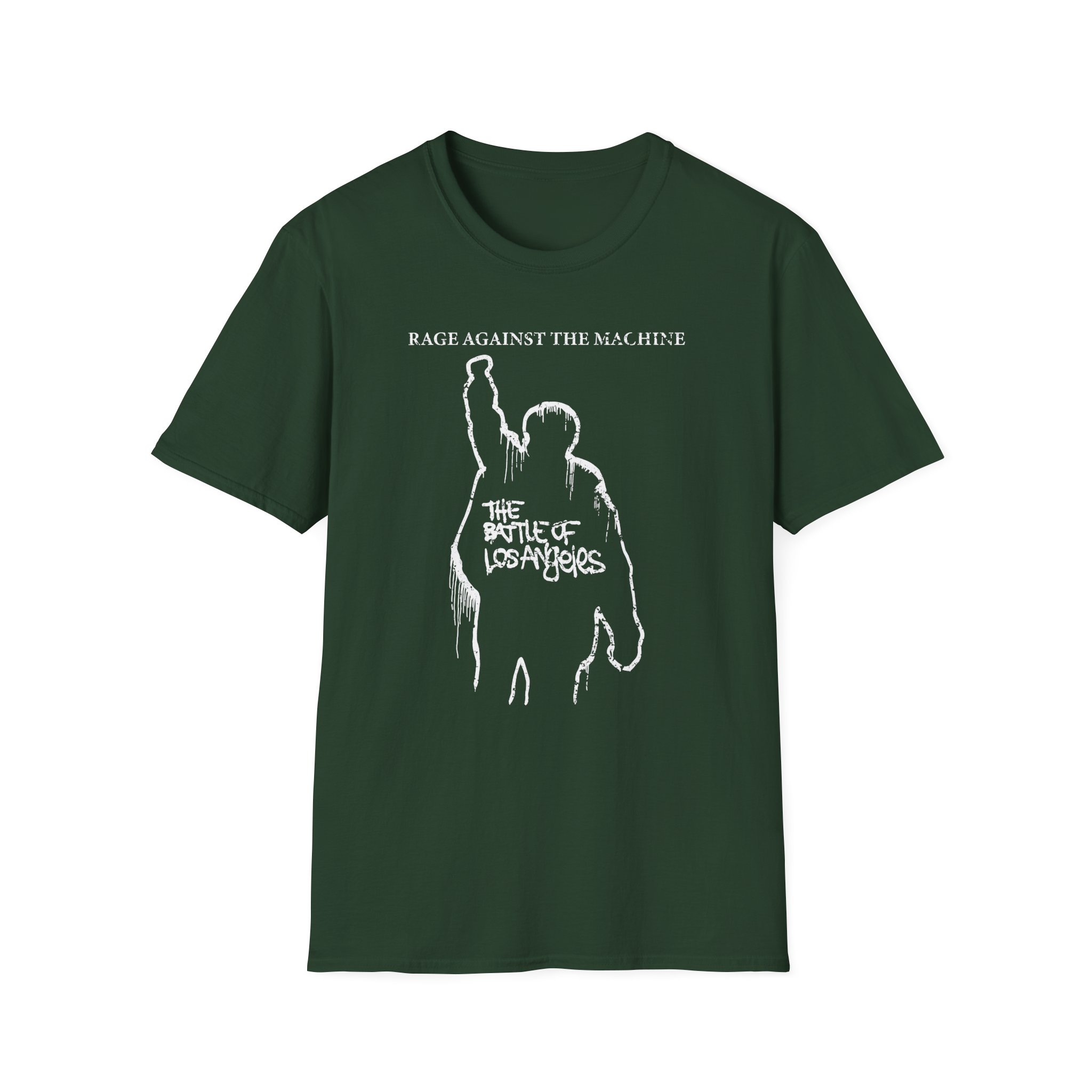 Rage Against the Machine Battle of La Unisex Softstyle T-Shirt