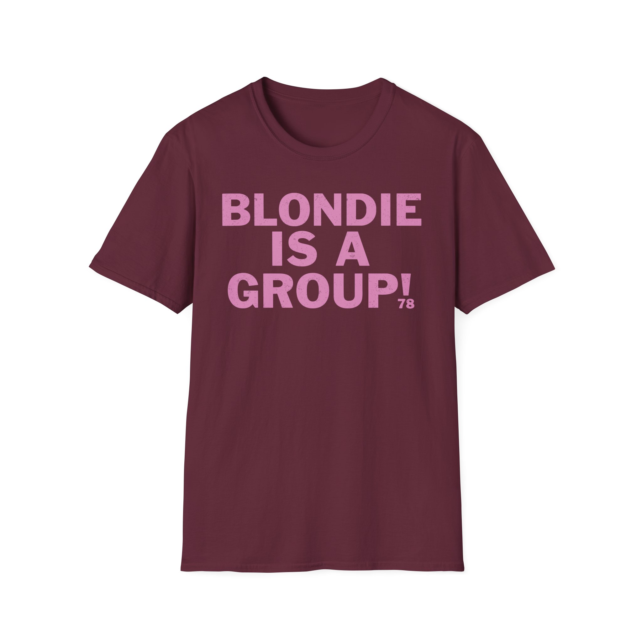 Blondie is a Group Unisex Softstyle T-Shirt