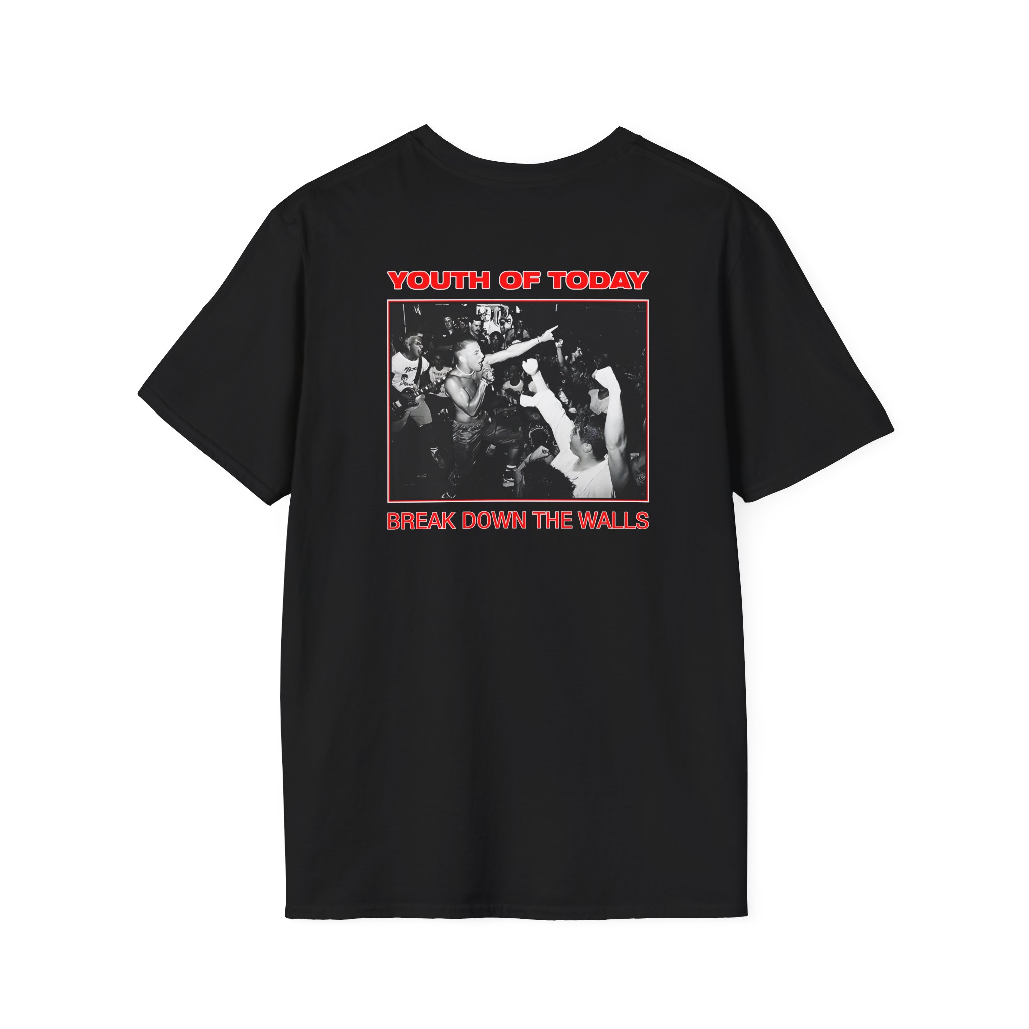 Youth of Today Break Down The Walls Unisex Softstyle T-Shirt