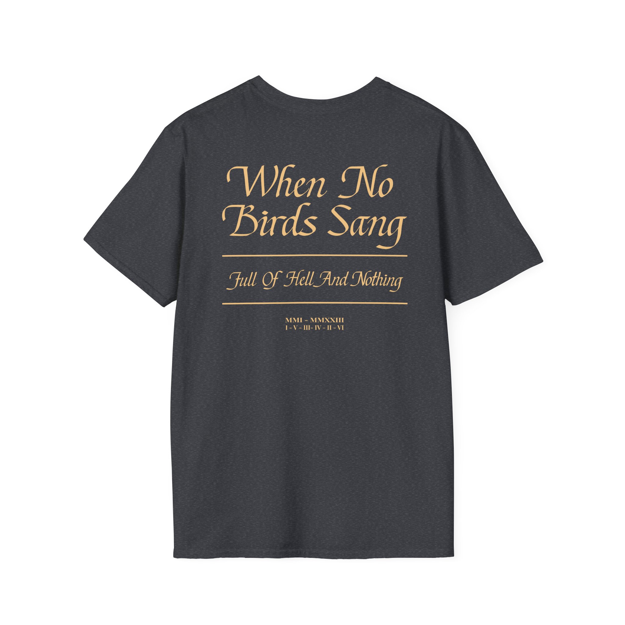 Full of Hell and Nothing Bird Unisex Softstyle T-Shirt