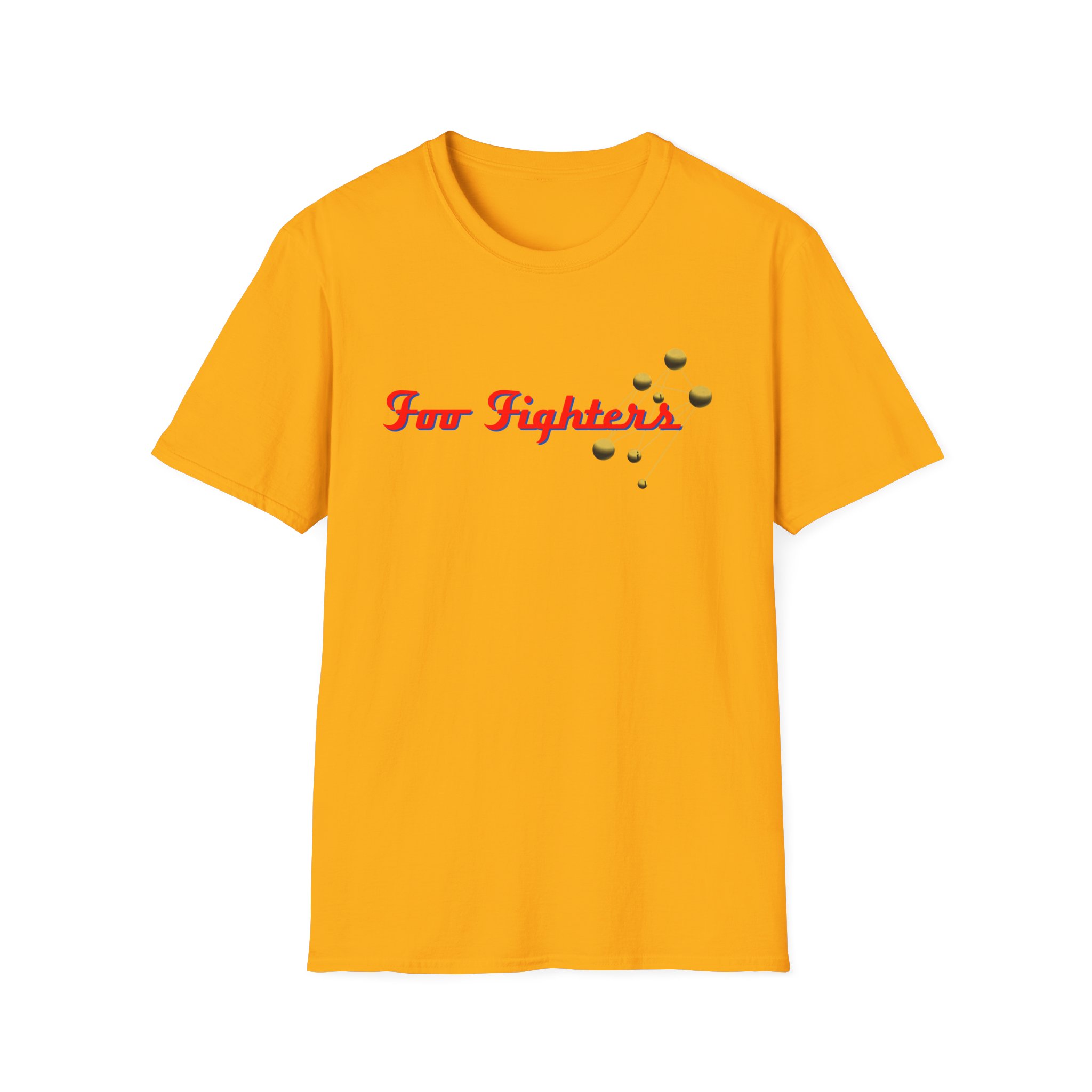 Foo Fighters Molecules Unisex Softstyle T-Shirt