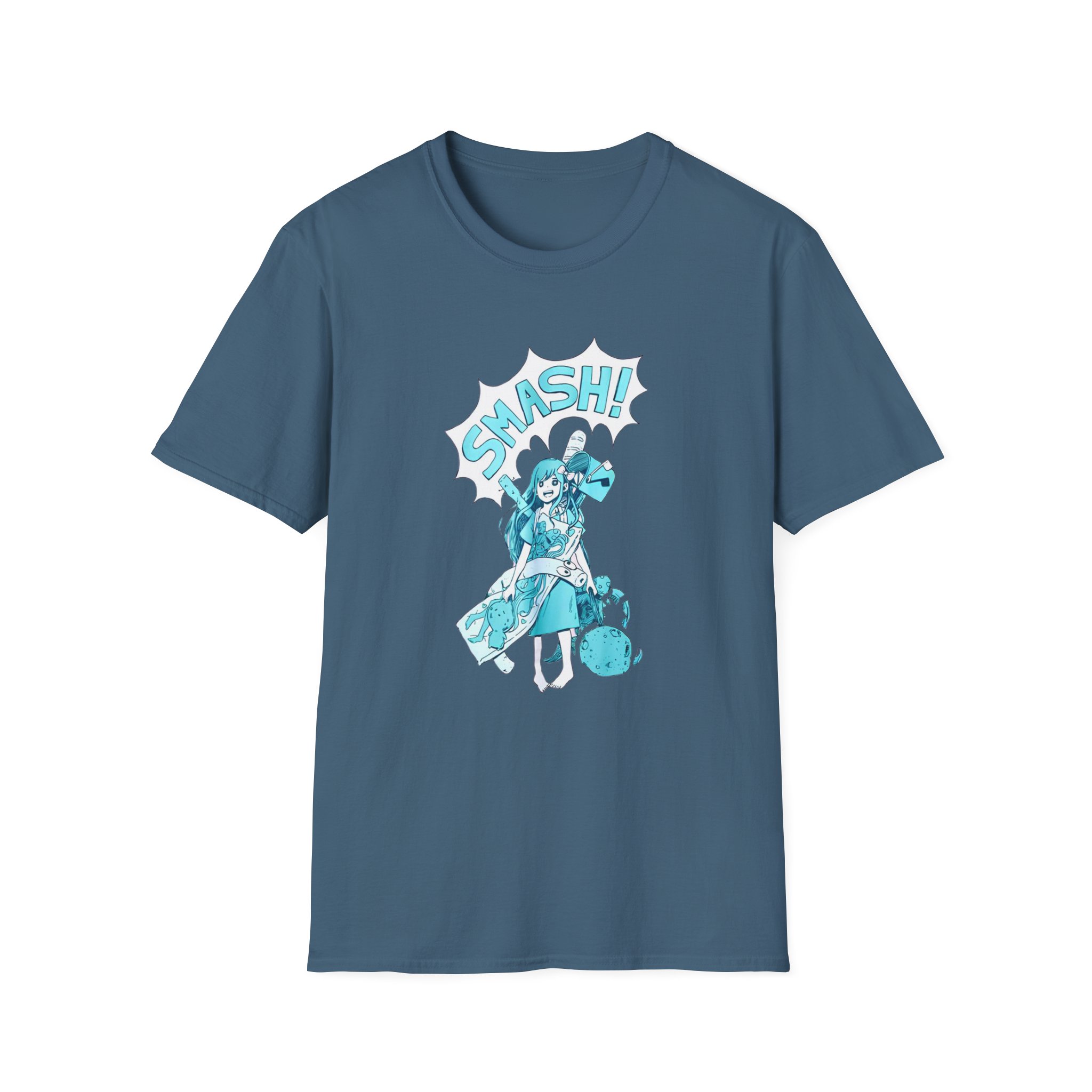 Omori Aubrey Smash! Unisex Softstyle T-Shirt