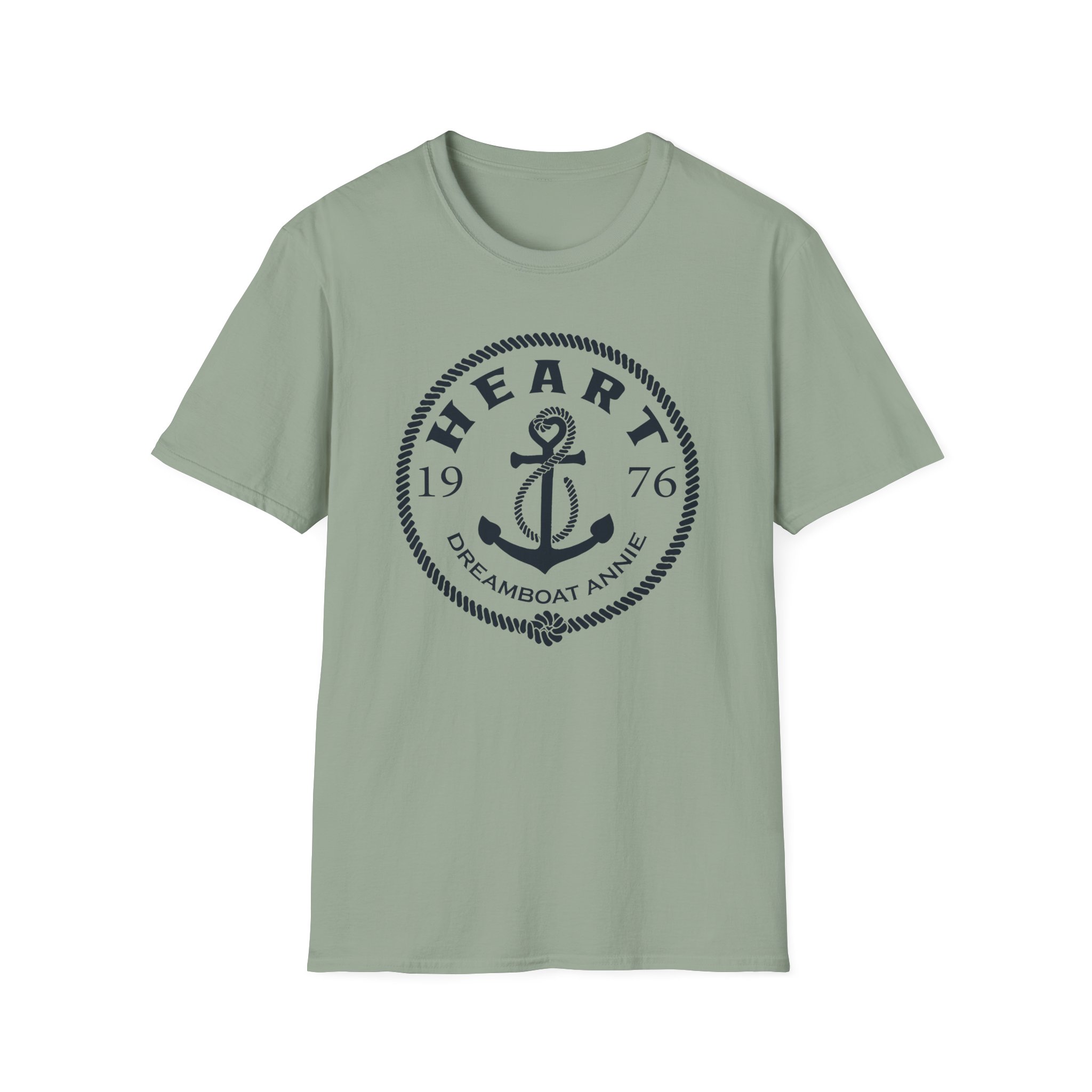 Heart Band Unisex Softstyle T-Shirt