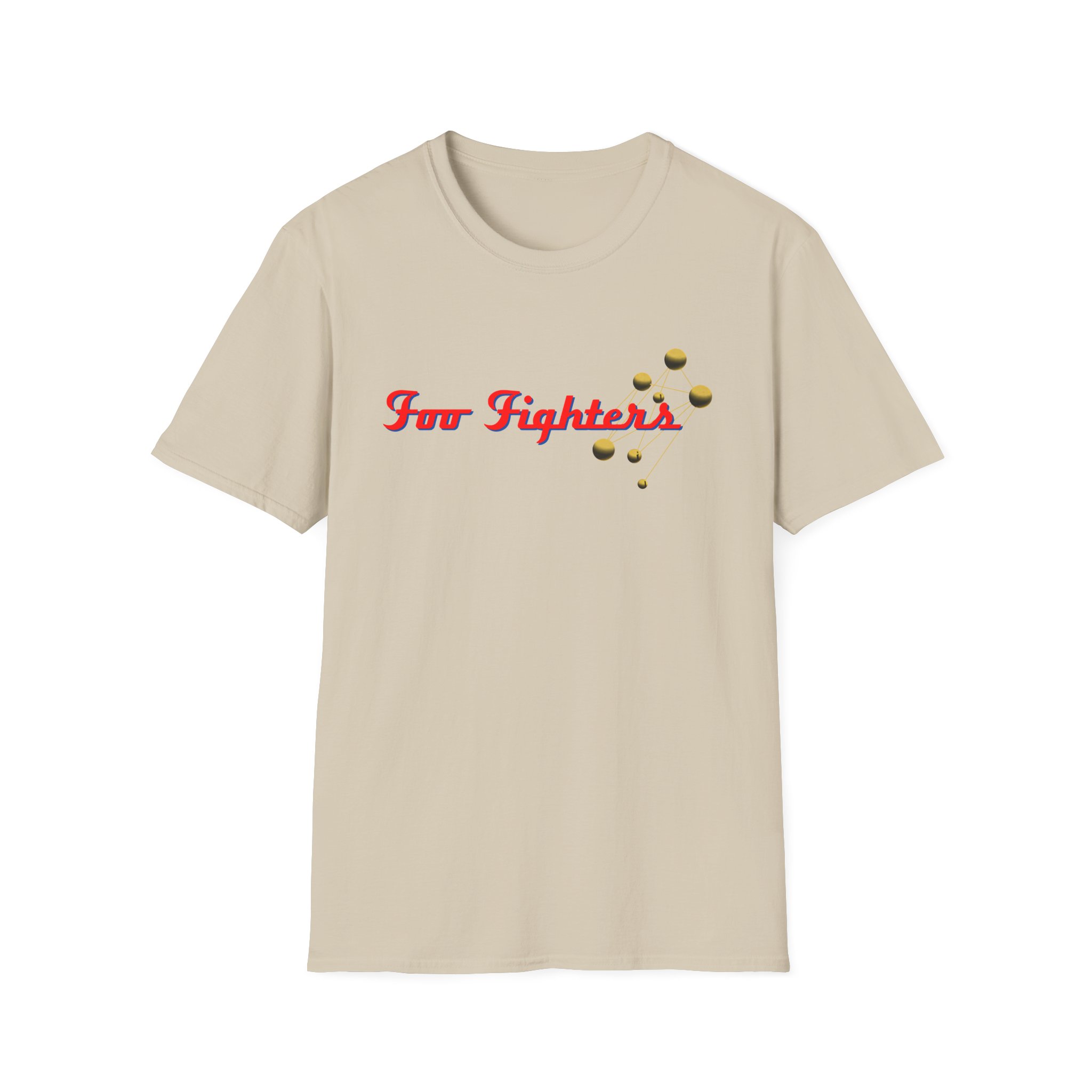 Foo Fighters Molecules Unisex Softstyle T-Shirt