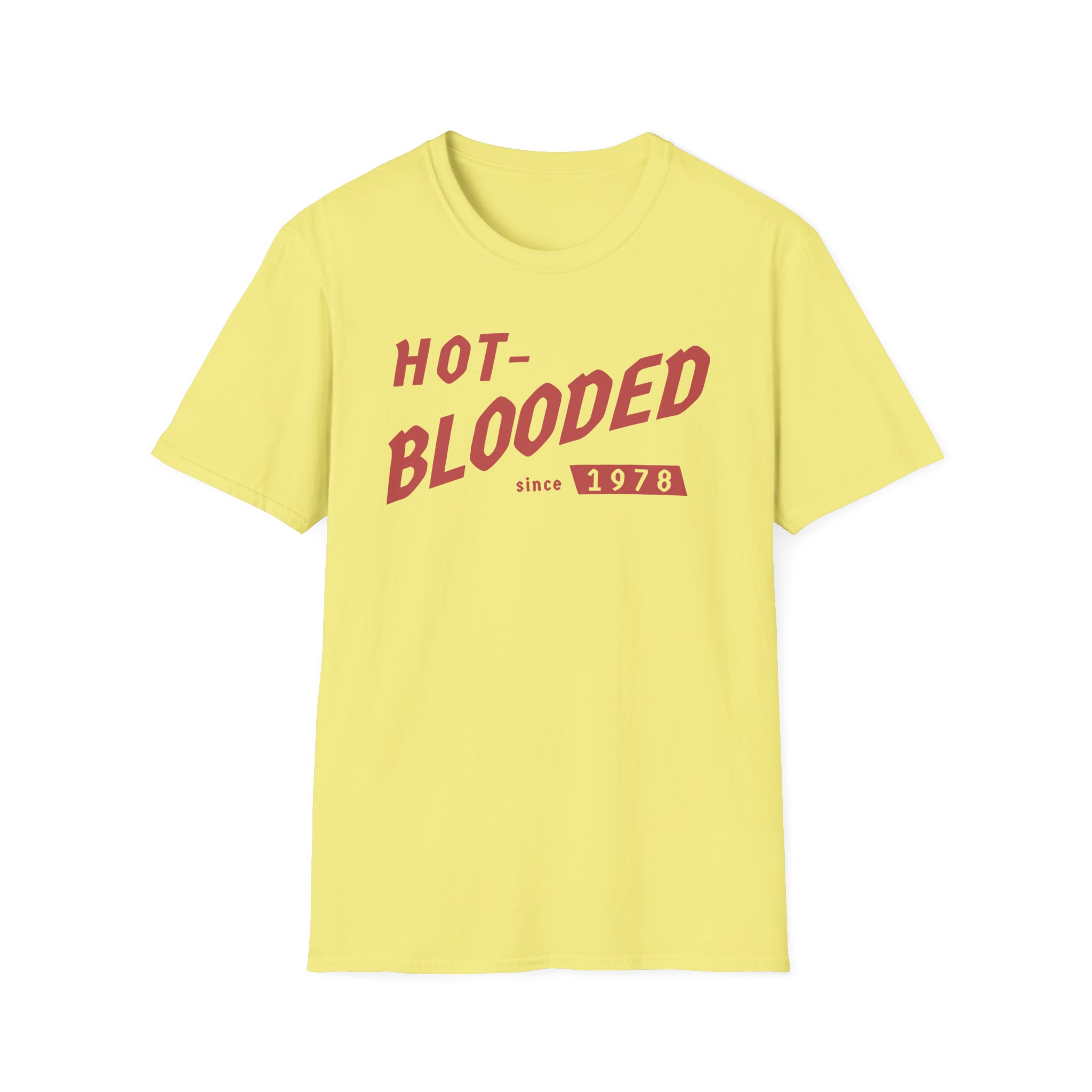 Foreigner Hot Blooded '77 Unisex Softstyle T-Shirt