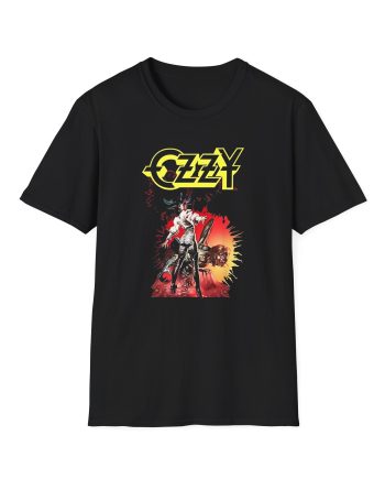 Ozzy Osbourne Ultimate Sunburst Vintage Unisex Softstyle T-Shirt