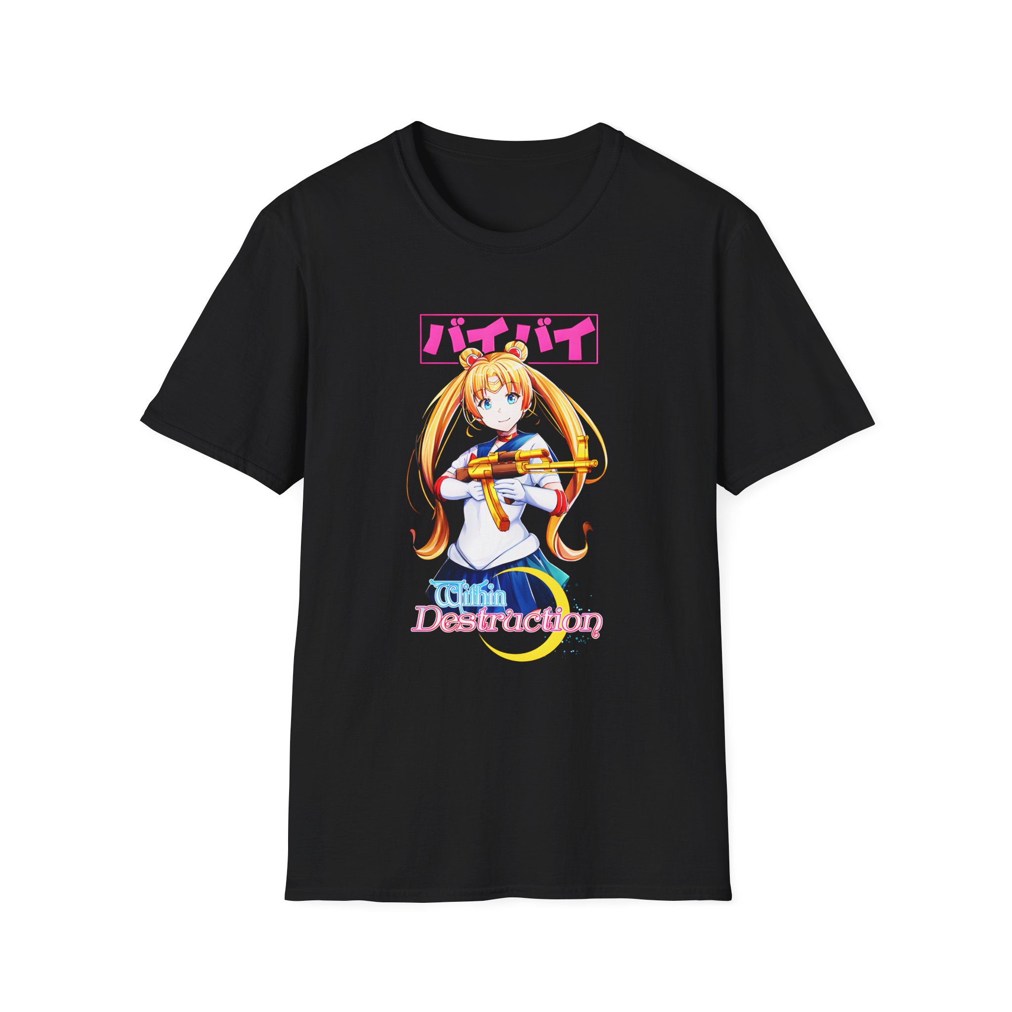 Within Destruction Sailor Moon unisex softstyle t-shirt
