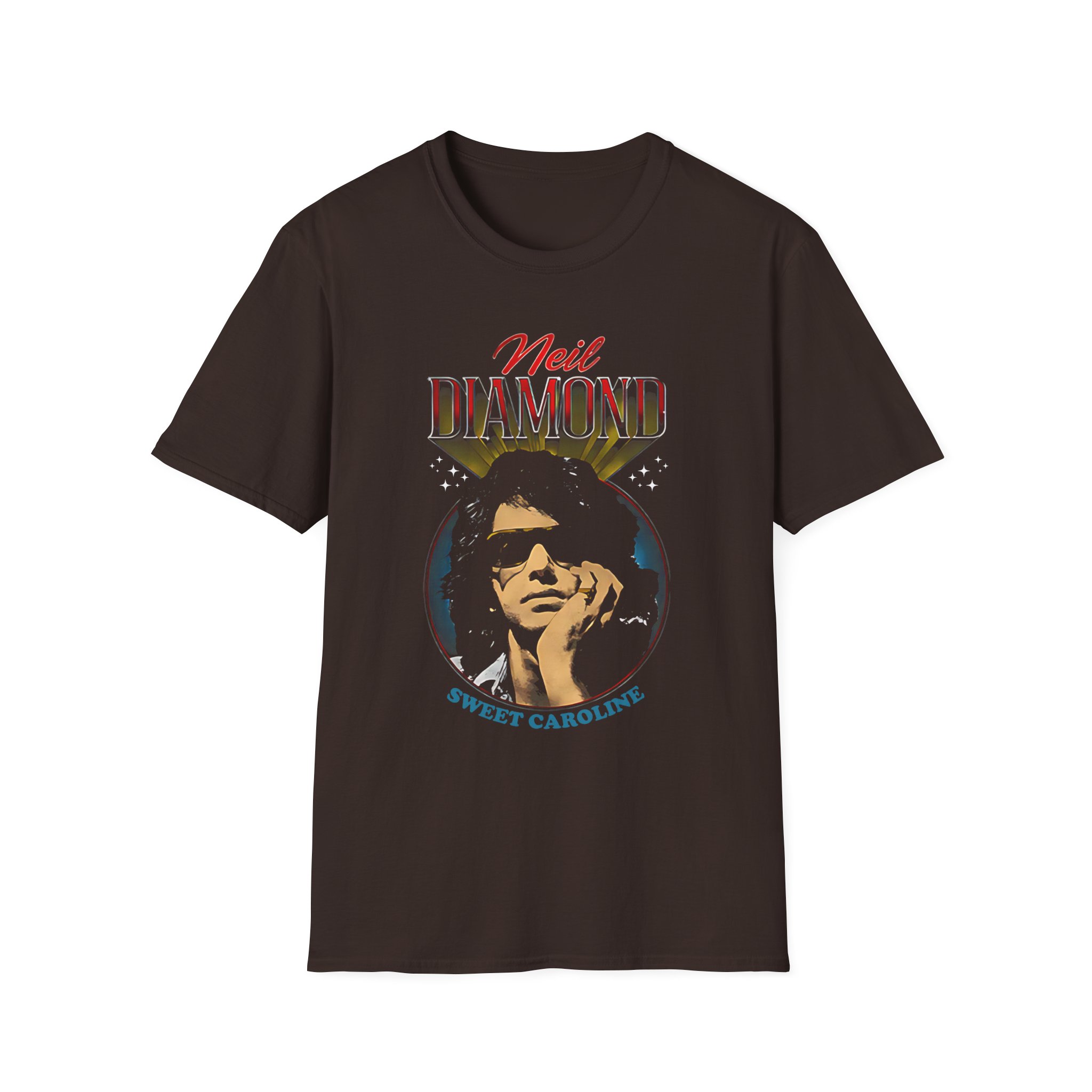 Neil Diamond Sweet Caroline Unisex Softstyle T-Shirt