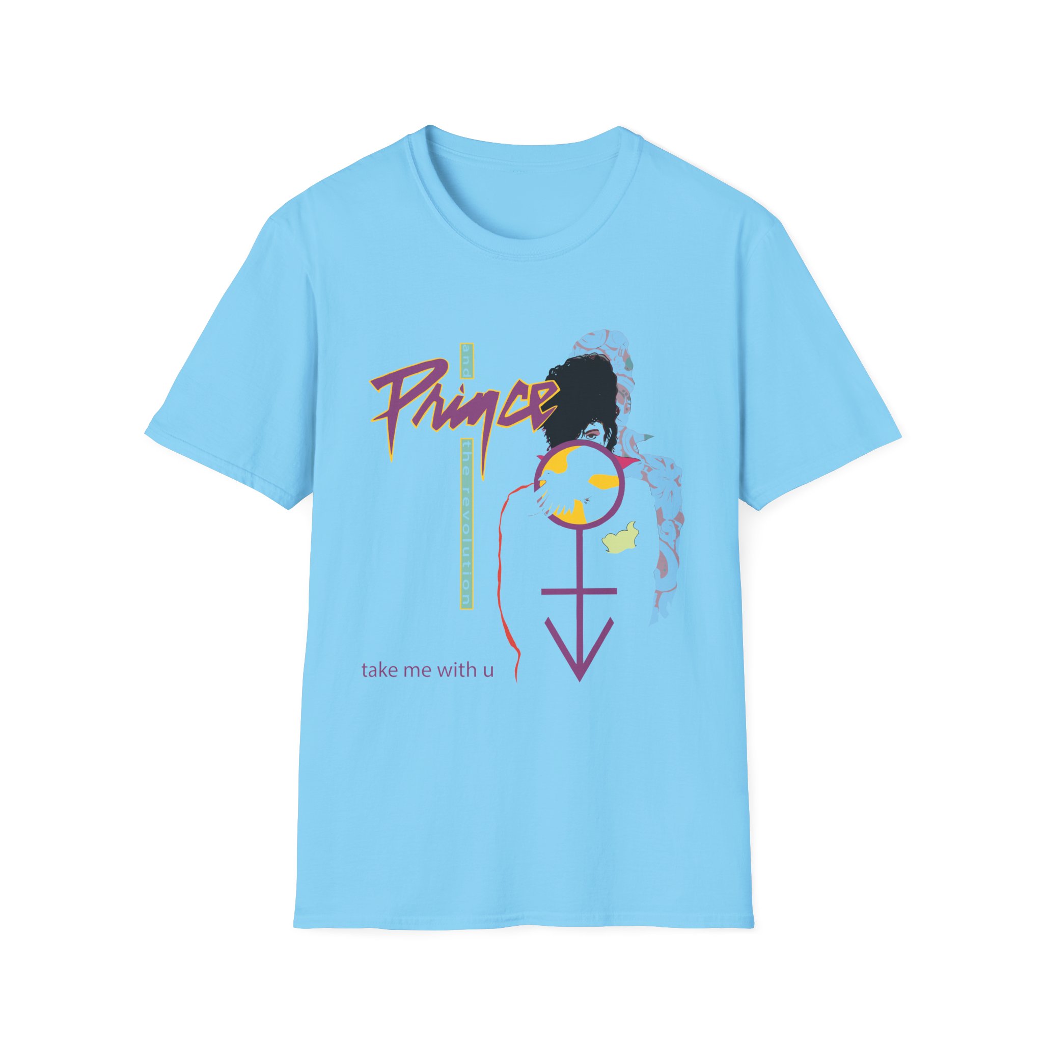 Prince Take Me With U Unisex Softstyle T-Shirt