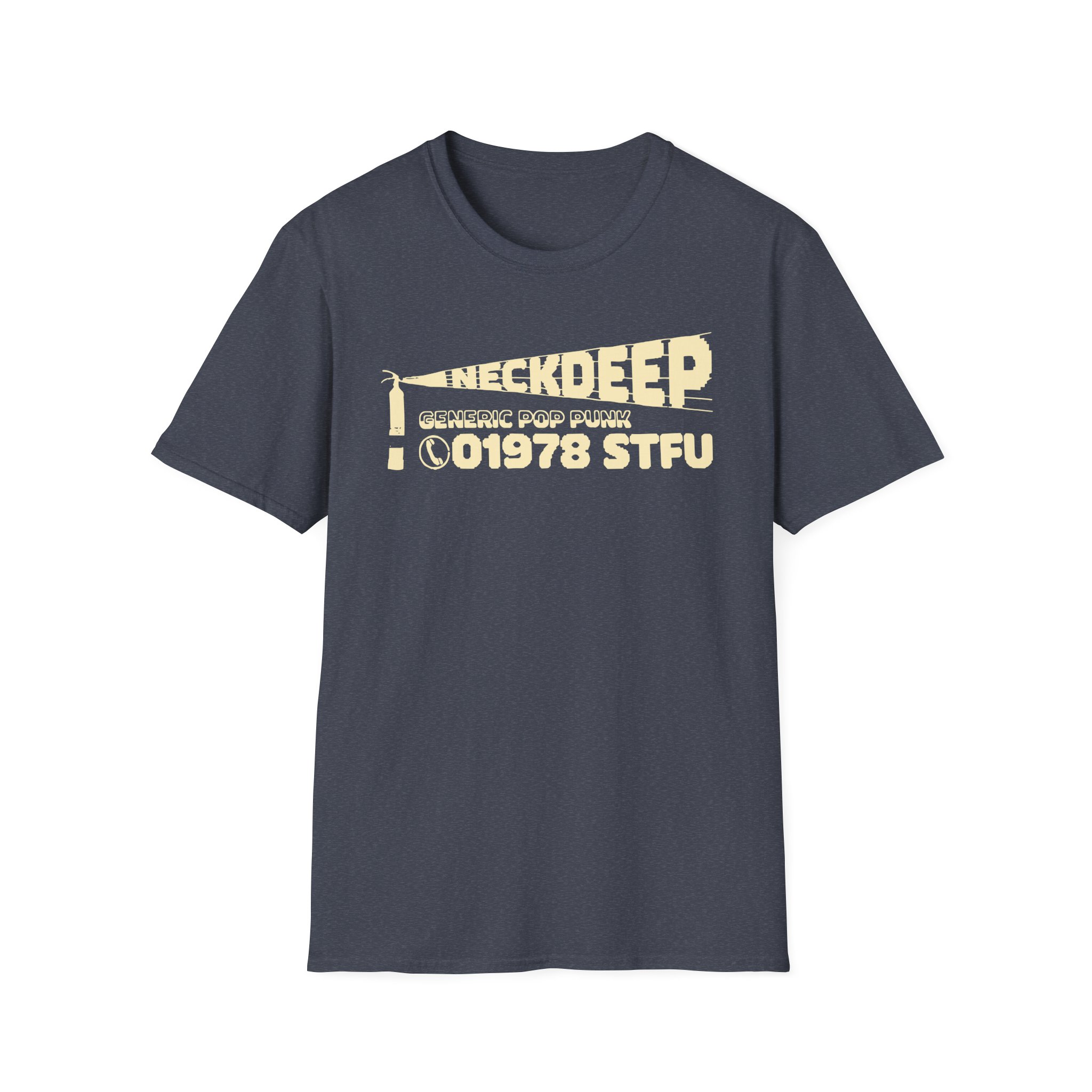 Neck Deep Extinguisher Unisex Softstyle T-Shirt