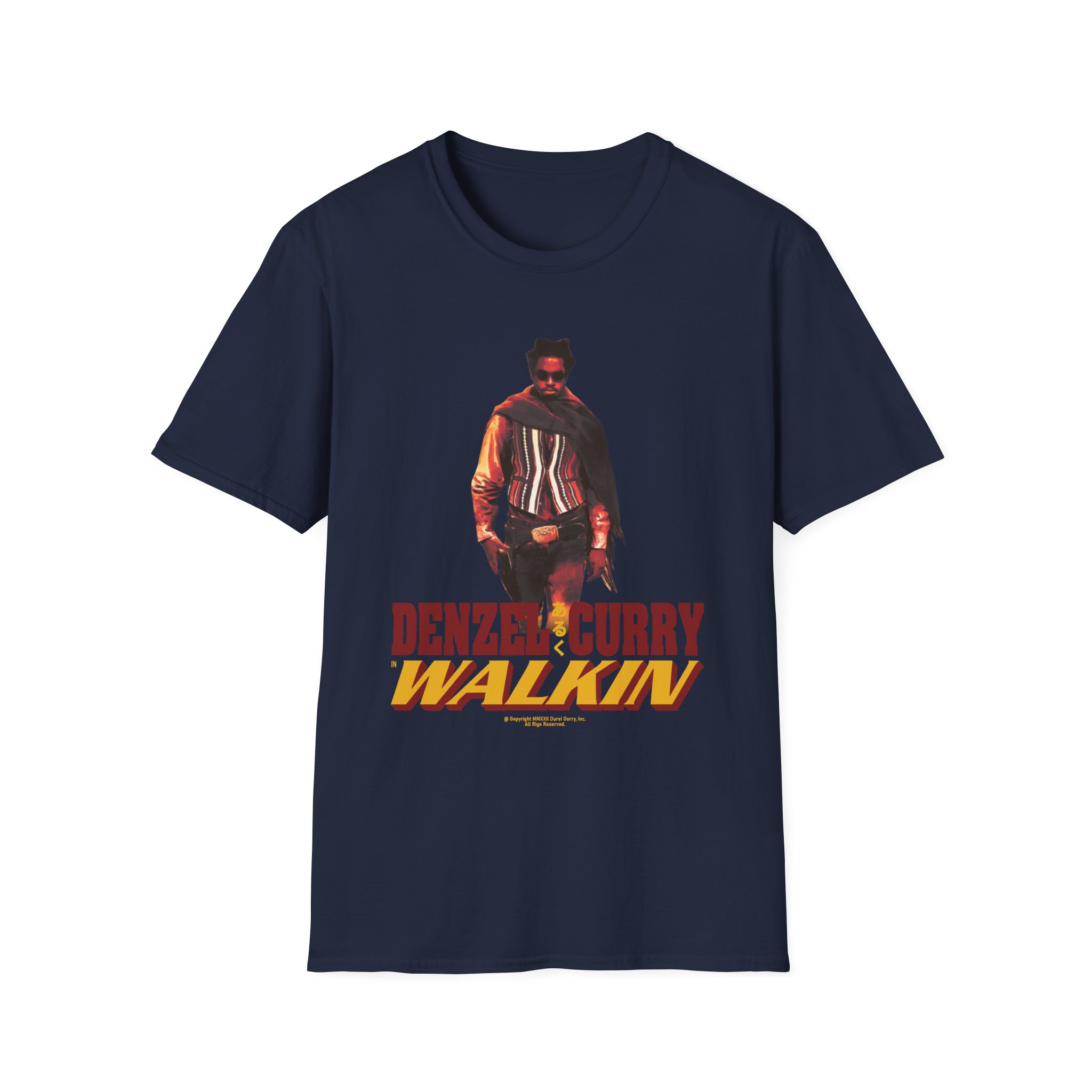 Denzel Curry Melt Tour Walkin unisex softstyle t-shirt