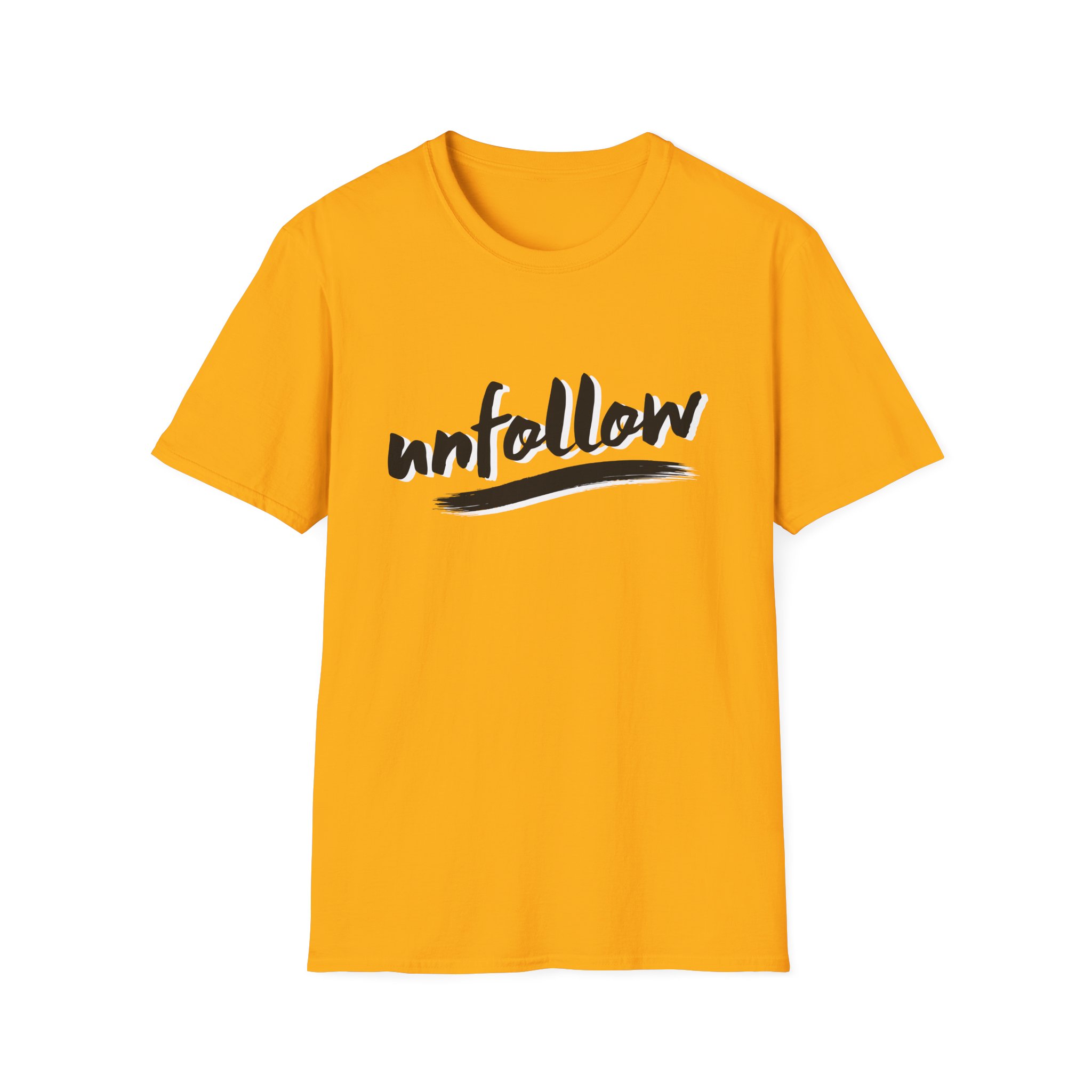 Shubble Unfollow Unisex Softstyle T-Shirt