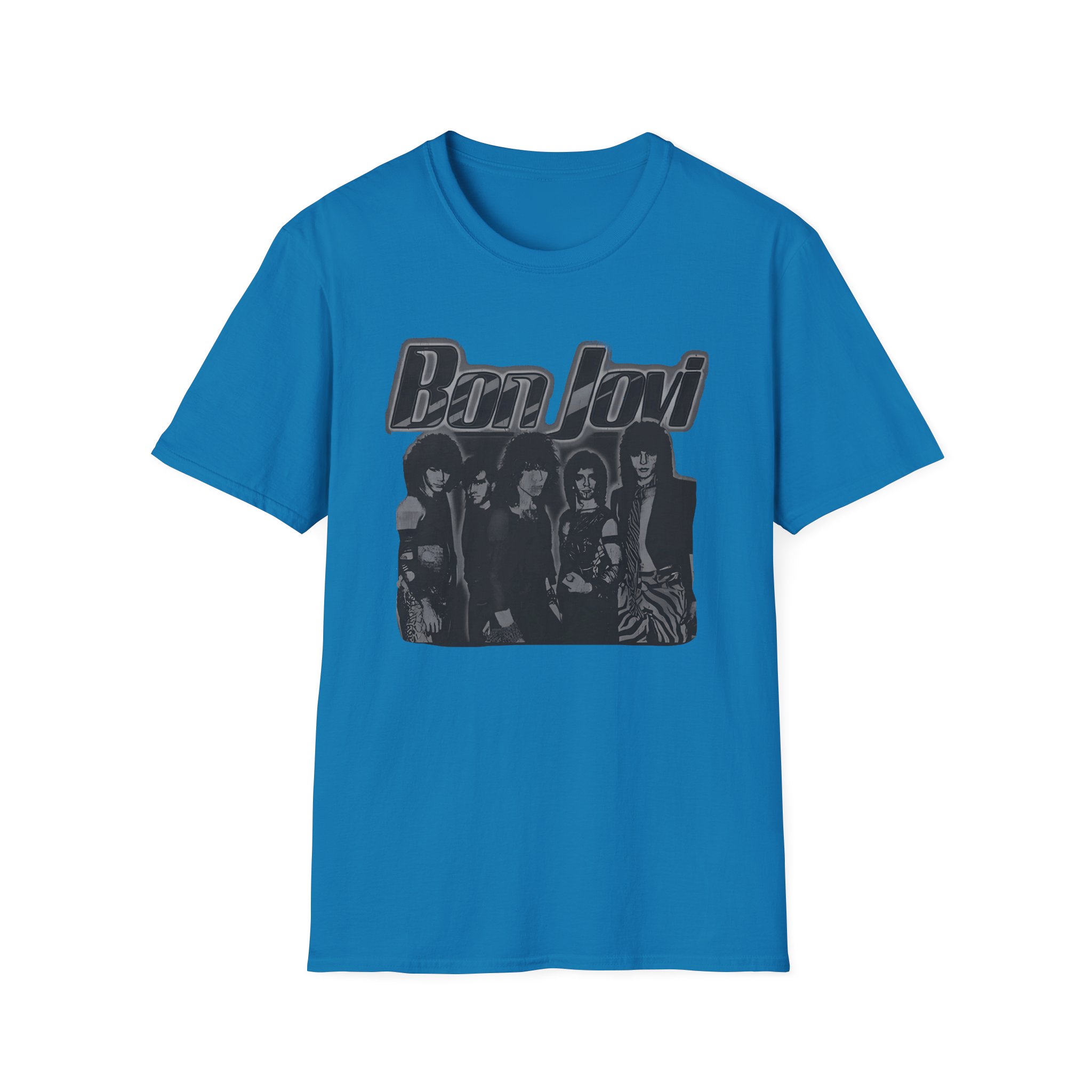 Bon Jovi Outline Unisex Softstyle T-Shirt
