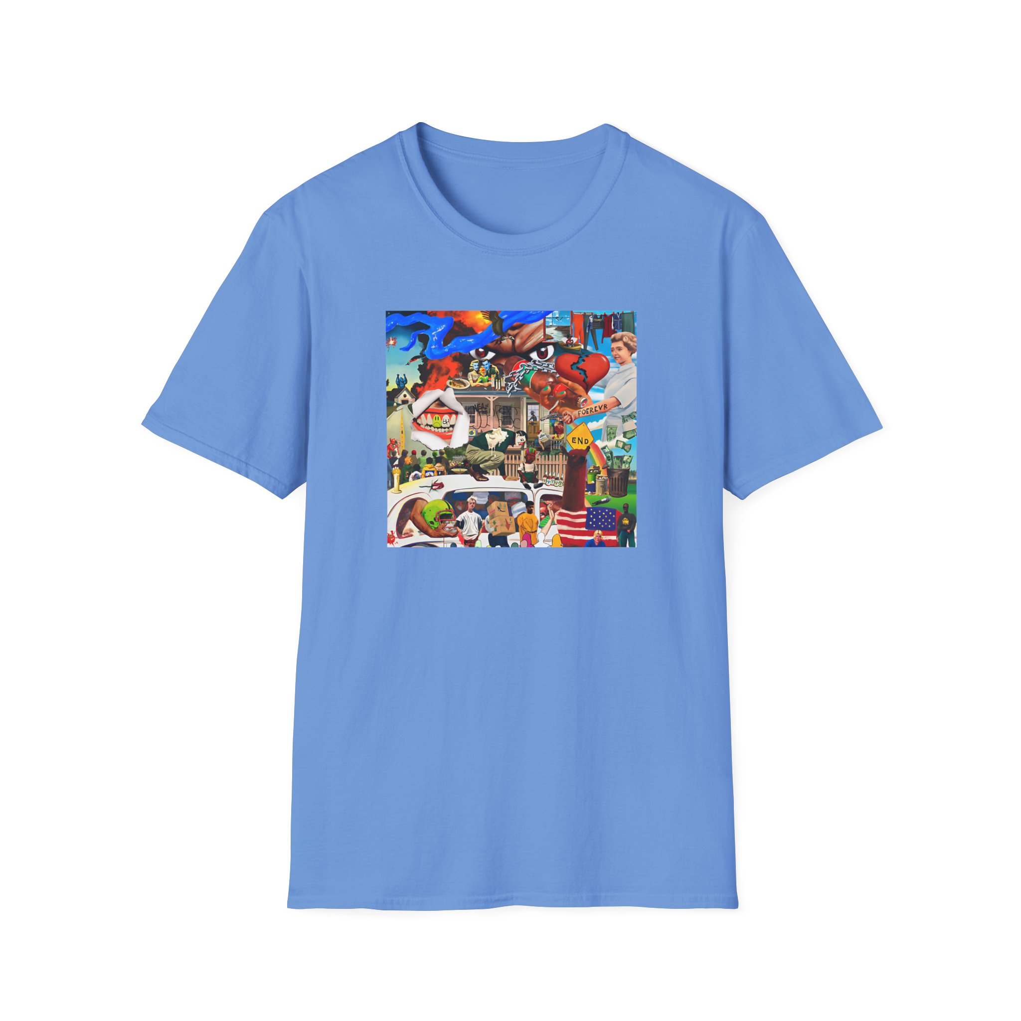 B Family Cover Unisex Softstyle T-Shirt