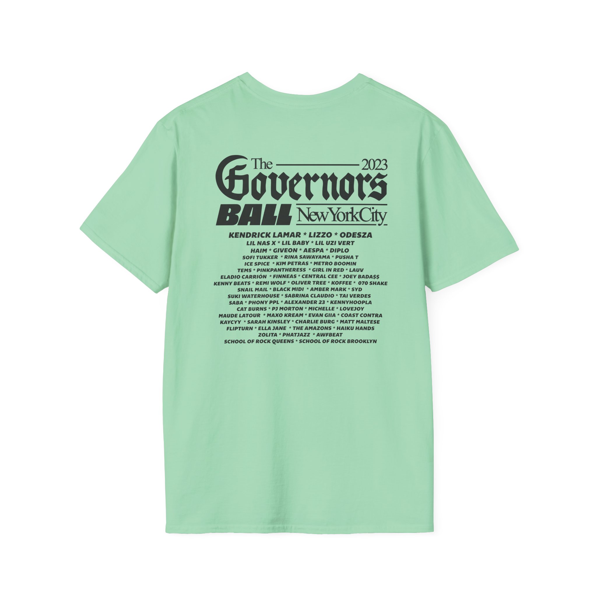 Gov Ball Liberty Skull Unisex Softstyle T-Shirt