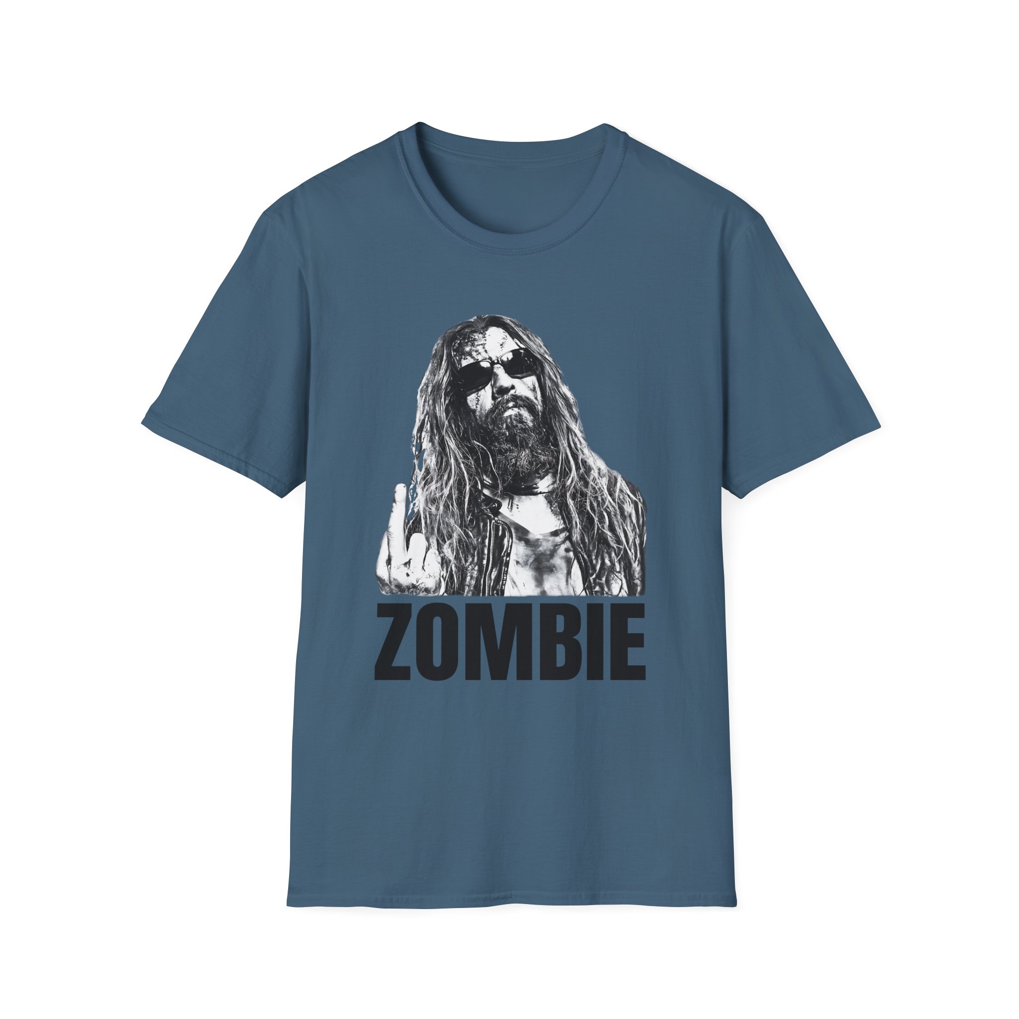 Rob Zombie No F***s Given Unisex Softstyle T-Shirt
