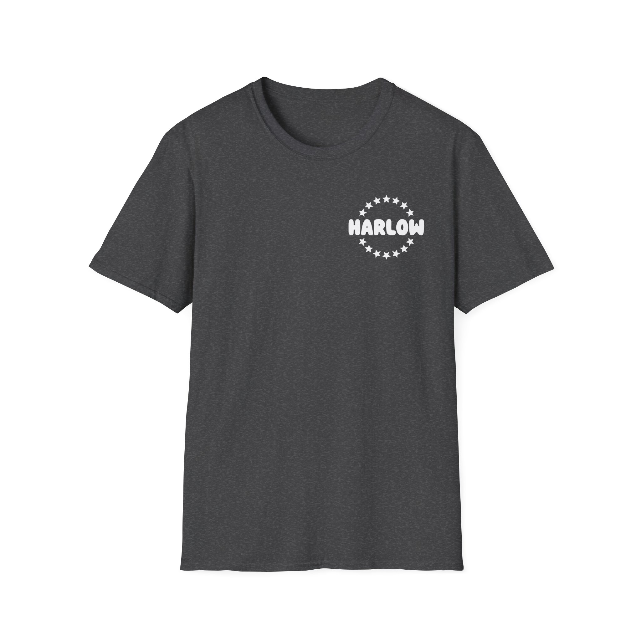 Harlow and Popcorn Unisex Softstyle T-Shirt