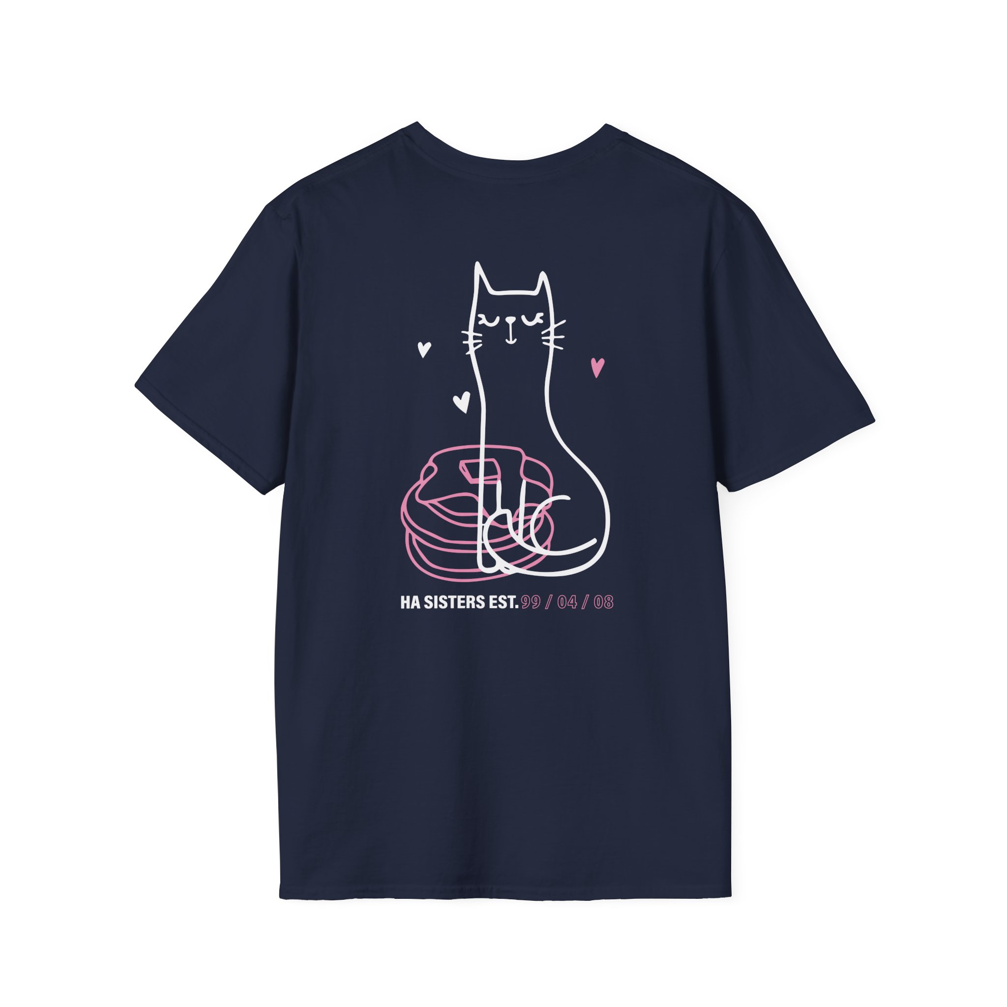 Evelyn Ha Ha Sisters unisex softstyle t-shirt