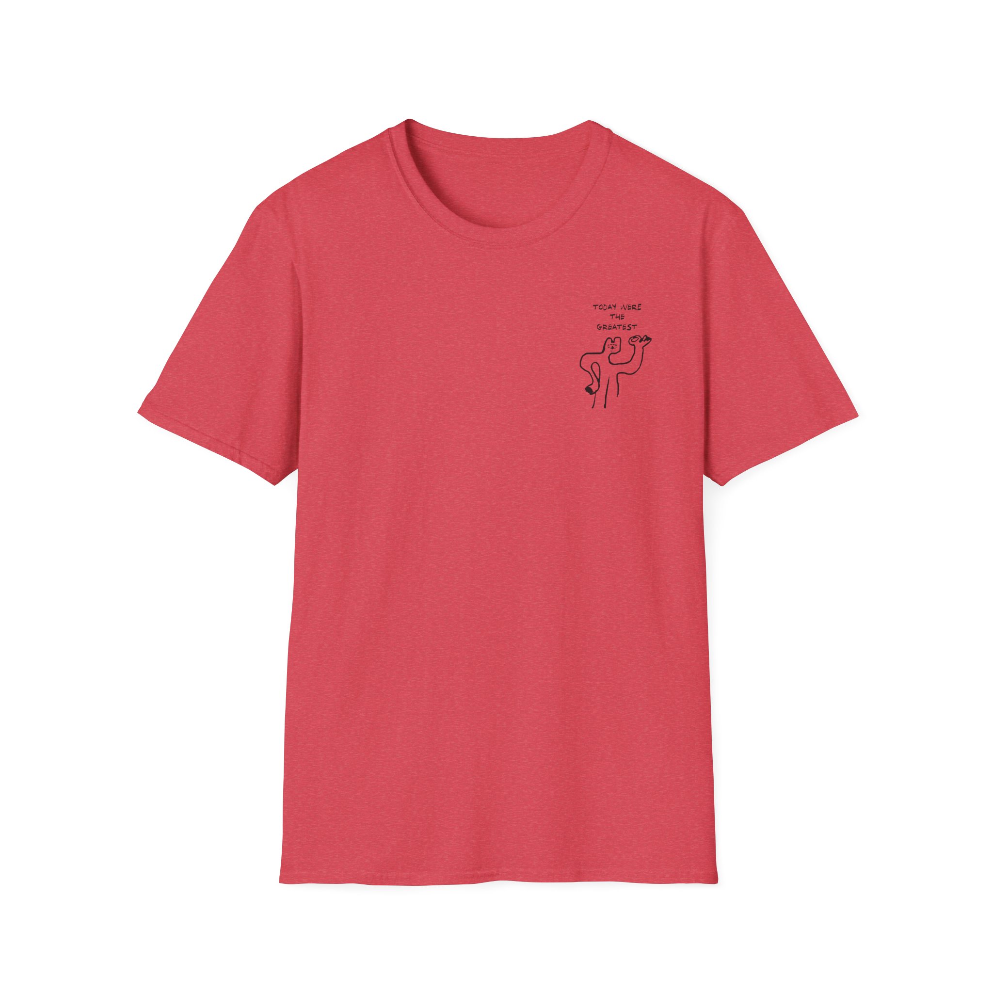 Middle Kids Mono Character Unisex Softstyle T-Shirt