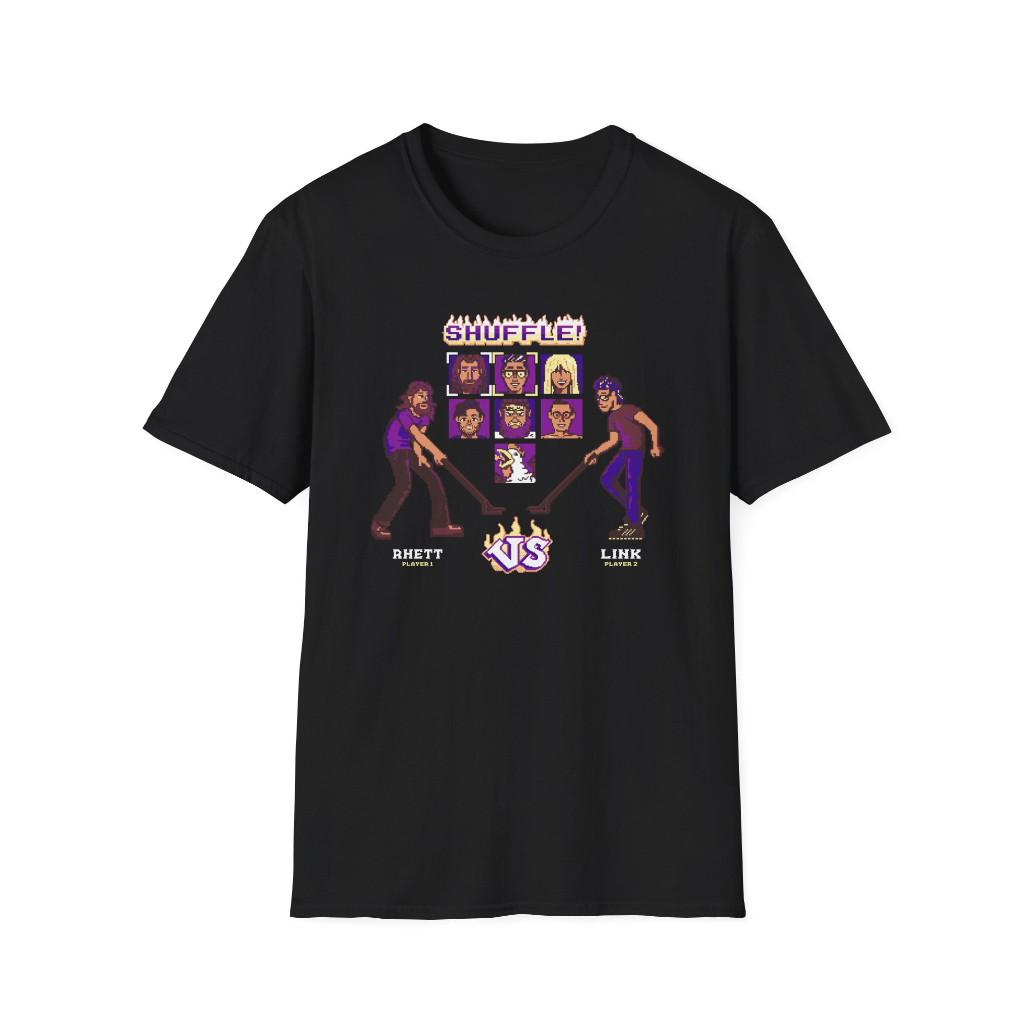 Good Mythical Morning Shuffleboard Arcade unisex softstyle t-shirt