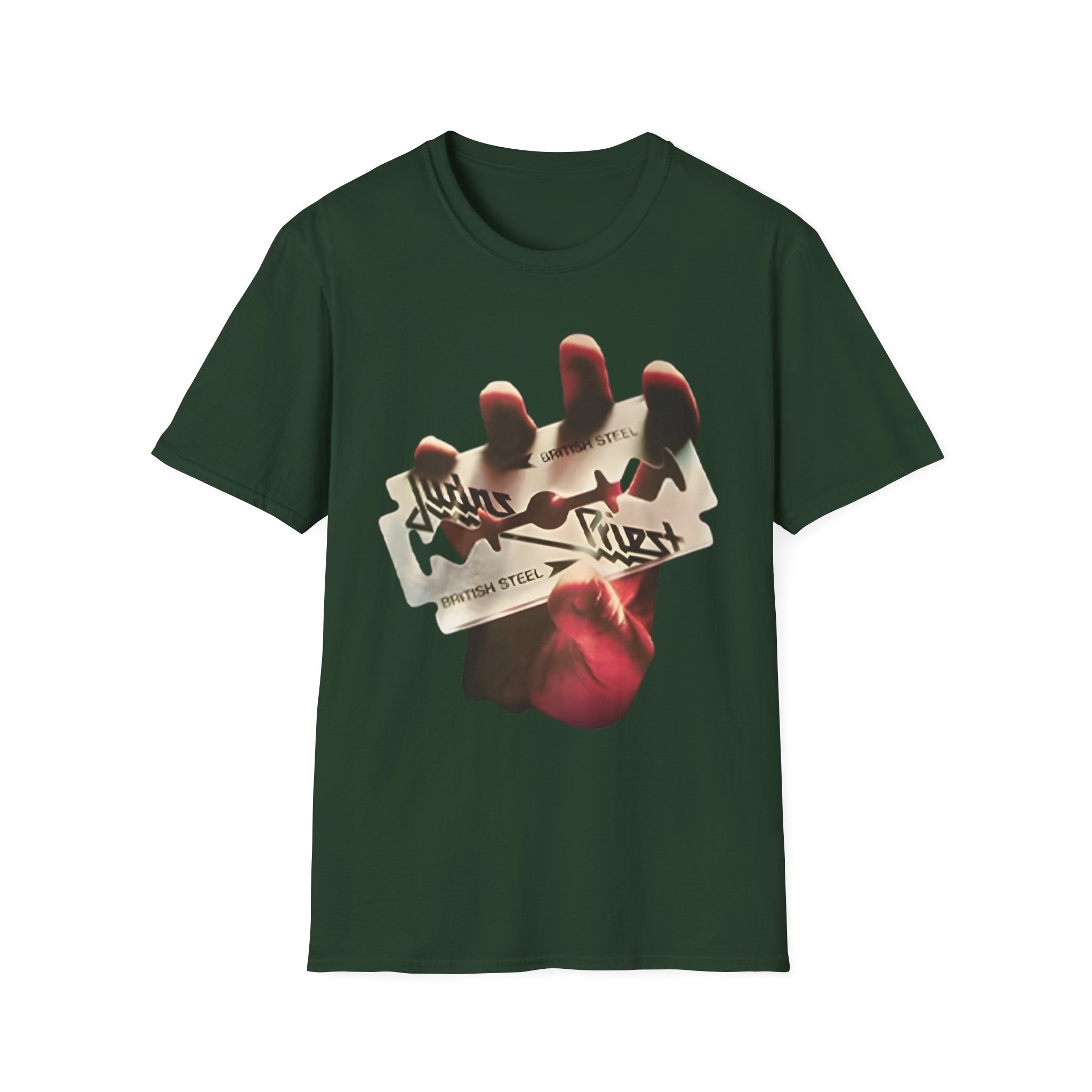 Judas Priest British Steel Unisex Softstyle T-Shirt