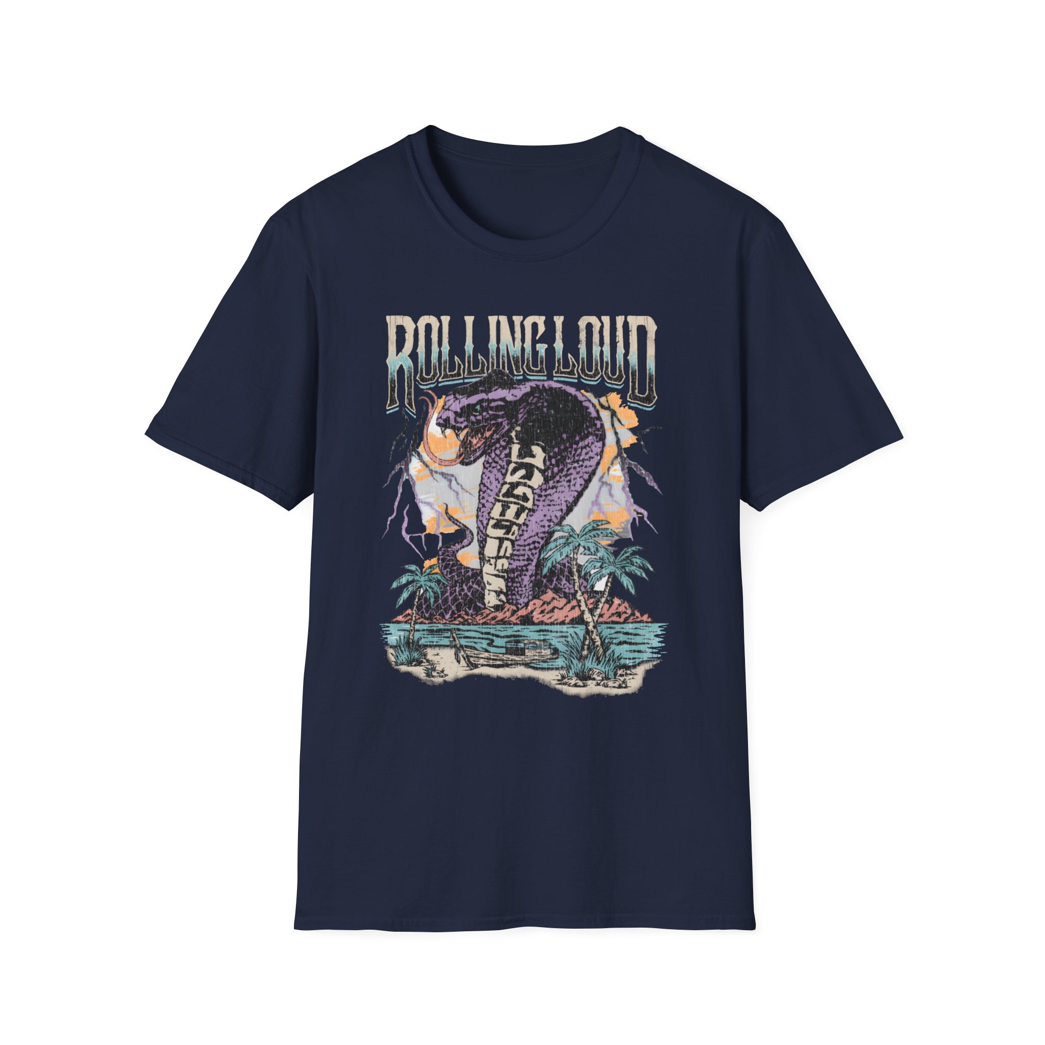 Rolling Loud Strike First Unisex Softstyle T-Shirt