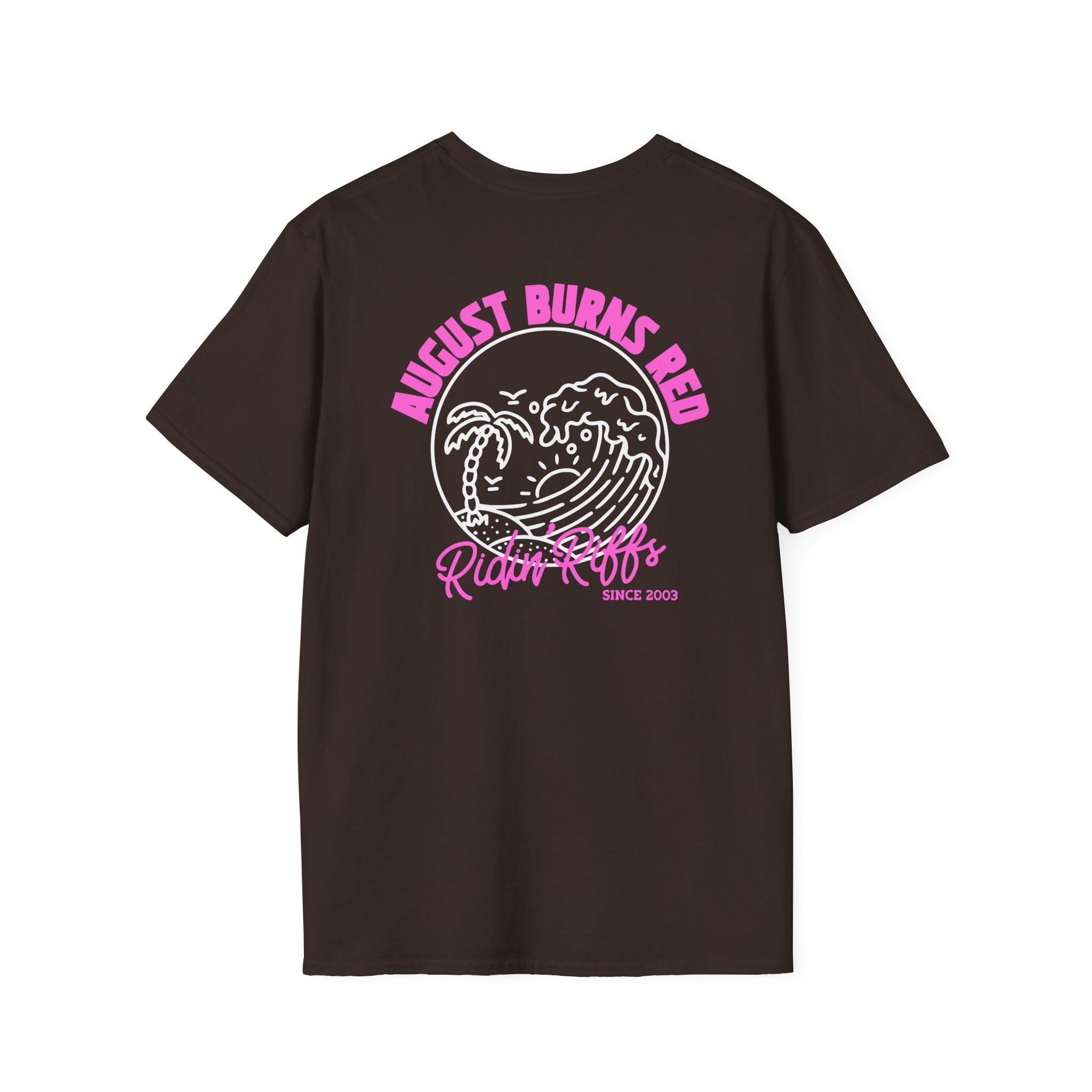 August Burns Red Riff Riders Teal Unisex Softstyle T-Shirt