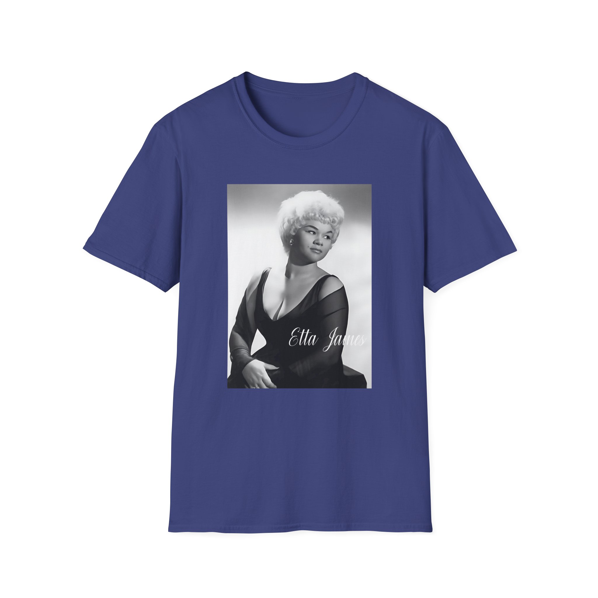 Etta James Portrait Unisex Softstyle T-Shirt