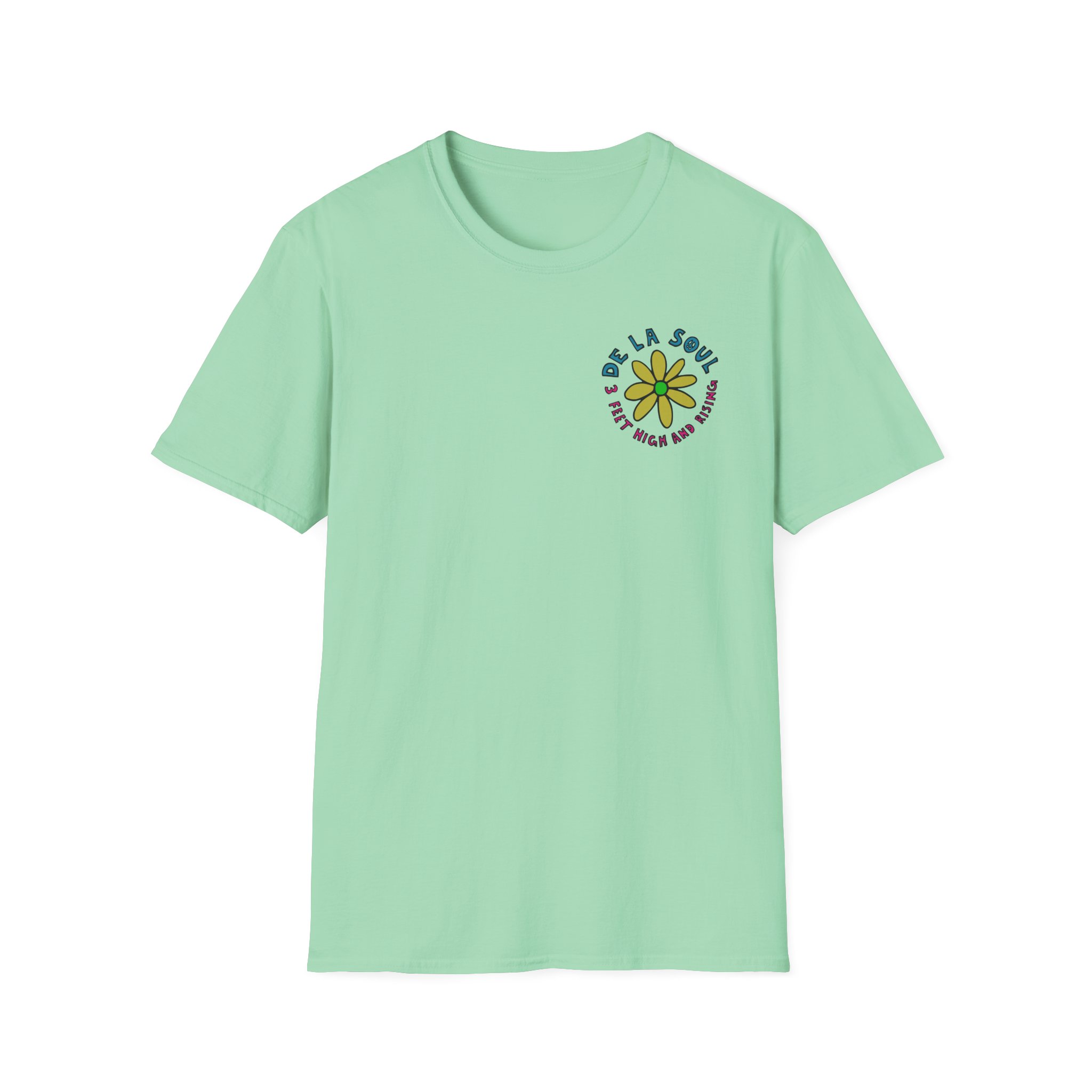 De La Soul 3 Feet High and Rising Unisex Softstyle T-Shirt