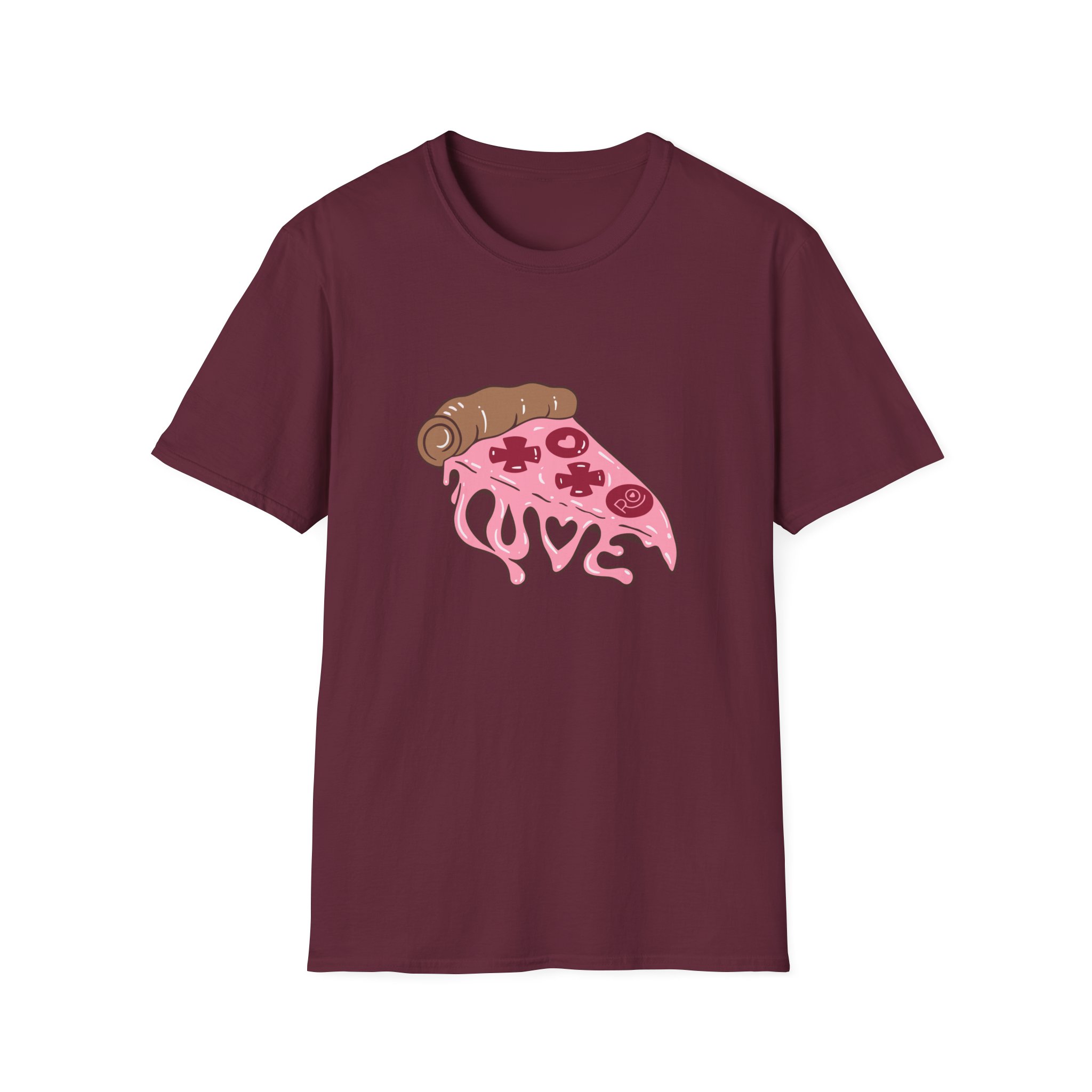 Rosanna Pansino Pizza My Heart Unisex Softstyle T-Shirt