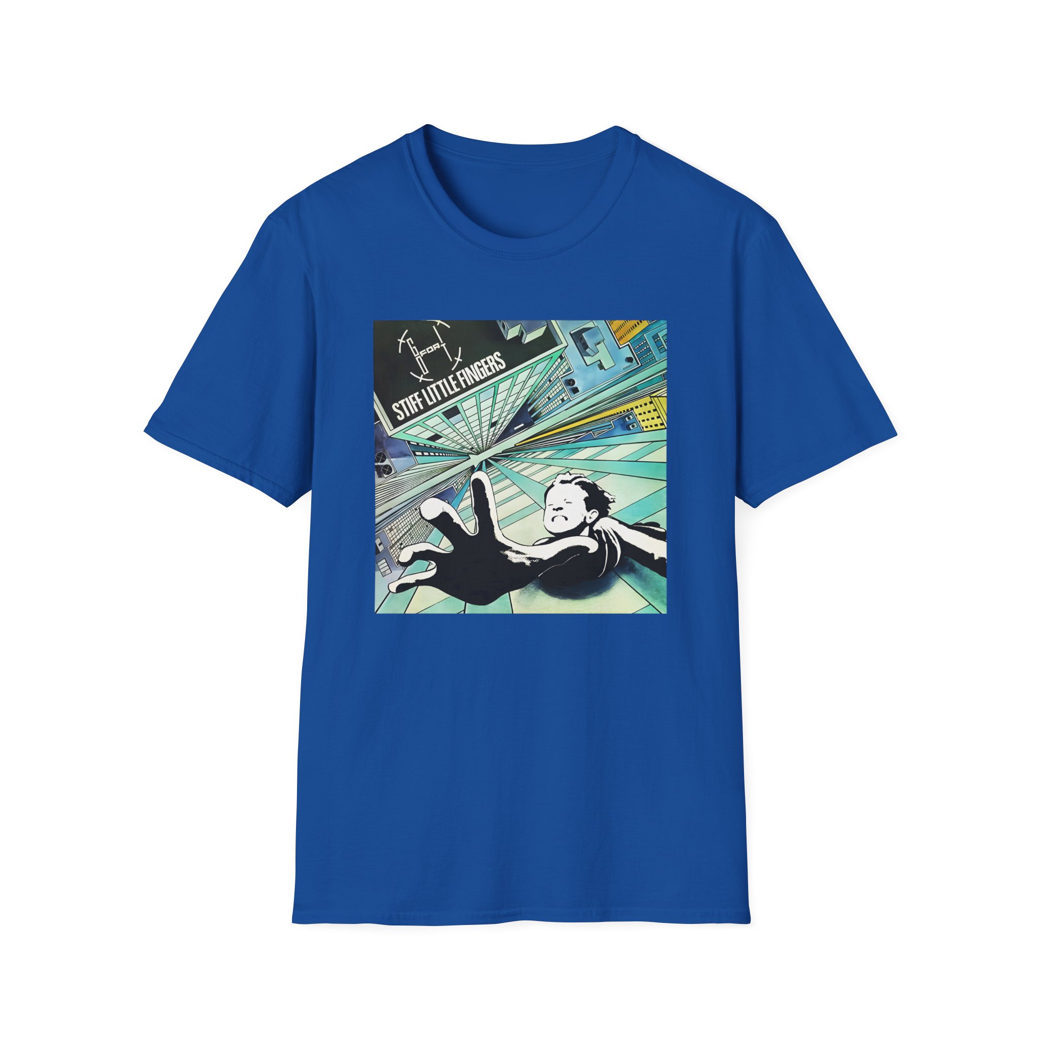 Stiff Little Fingers Go For It Album Unisex Softstyle T-Shirt