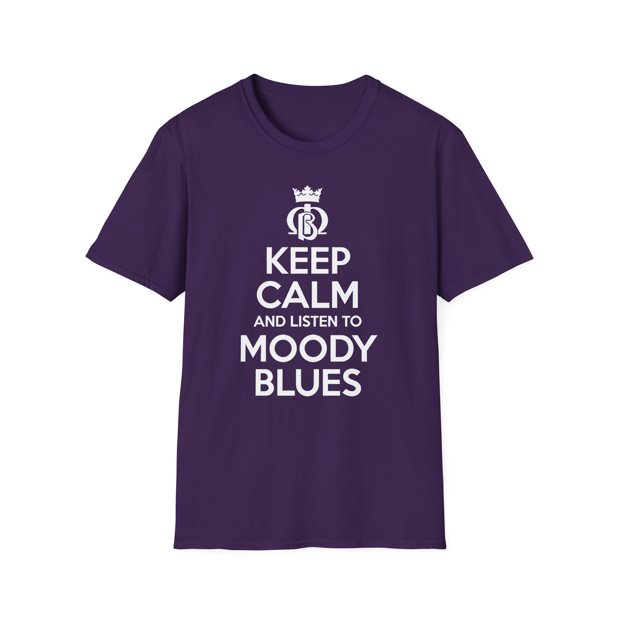 The Moody Blues Keep Calm and Listen Unisex Softstyle T-Shirt