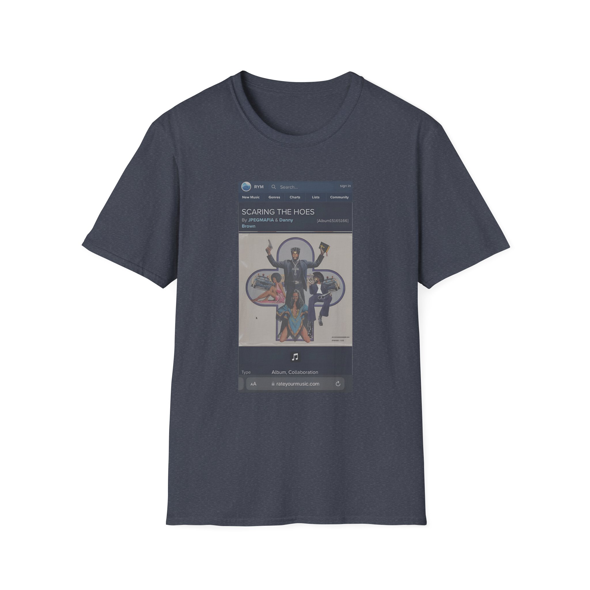 Jpegmafia RYM Hoes Unisex Softstyle T-Shirt