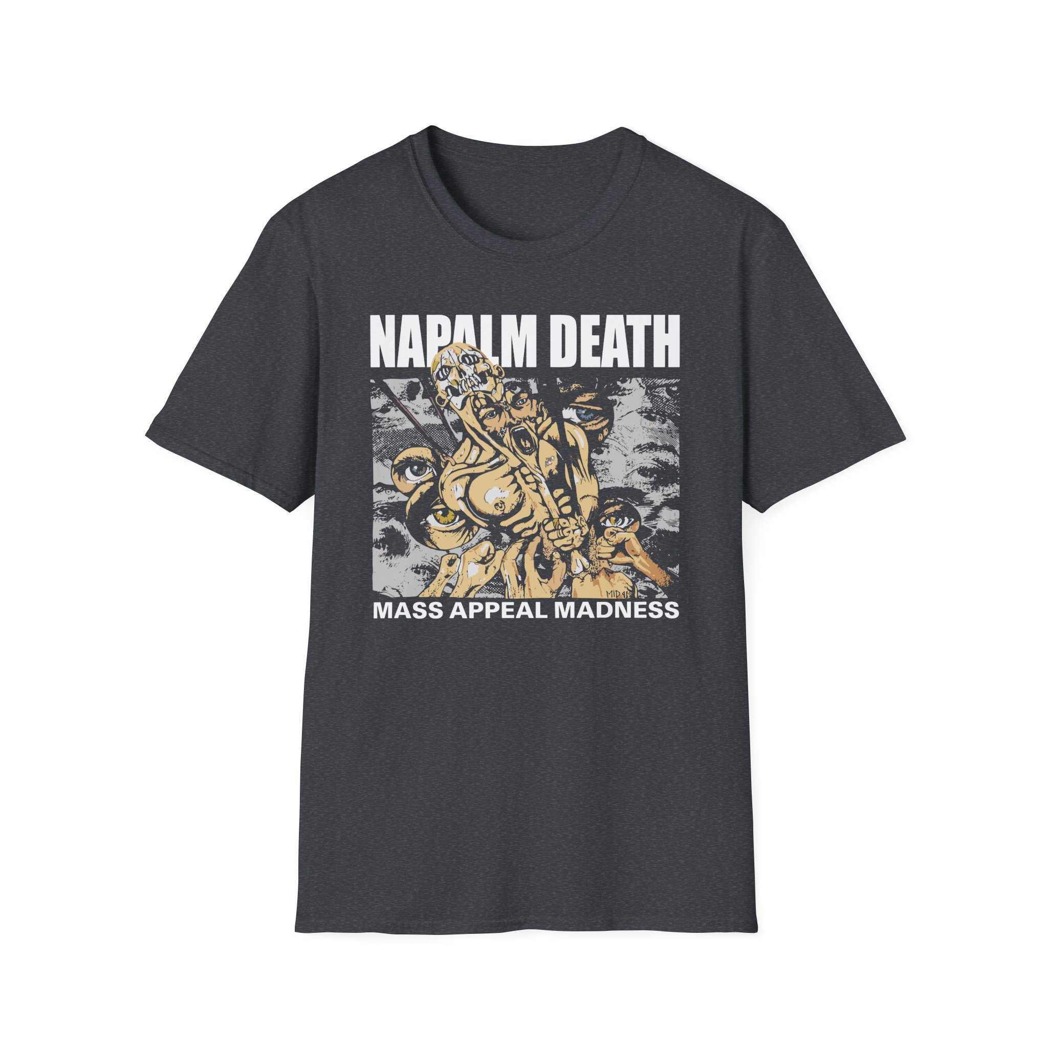 Napalm Death Mass Appeal Madness Unisex Softstyle T-Shirt