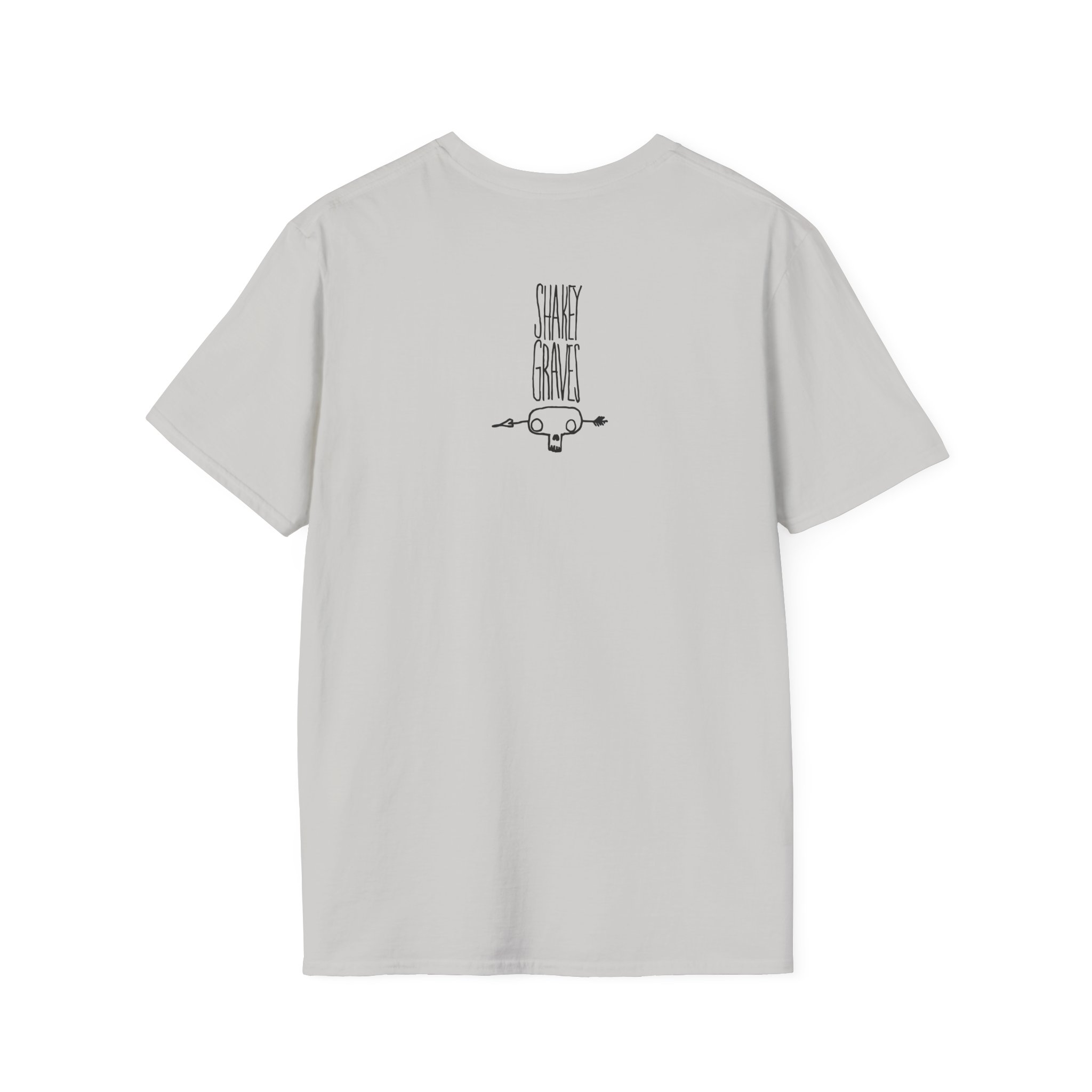 Shakey Graves SKULL Unisex Softstyle T-Shirt