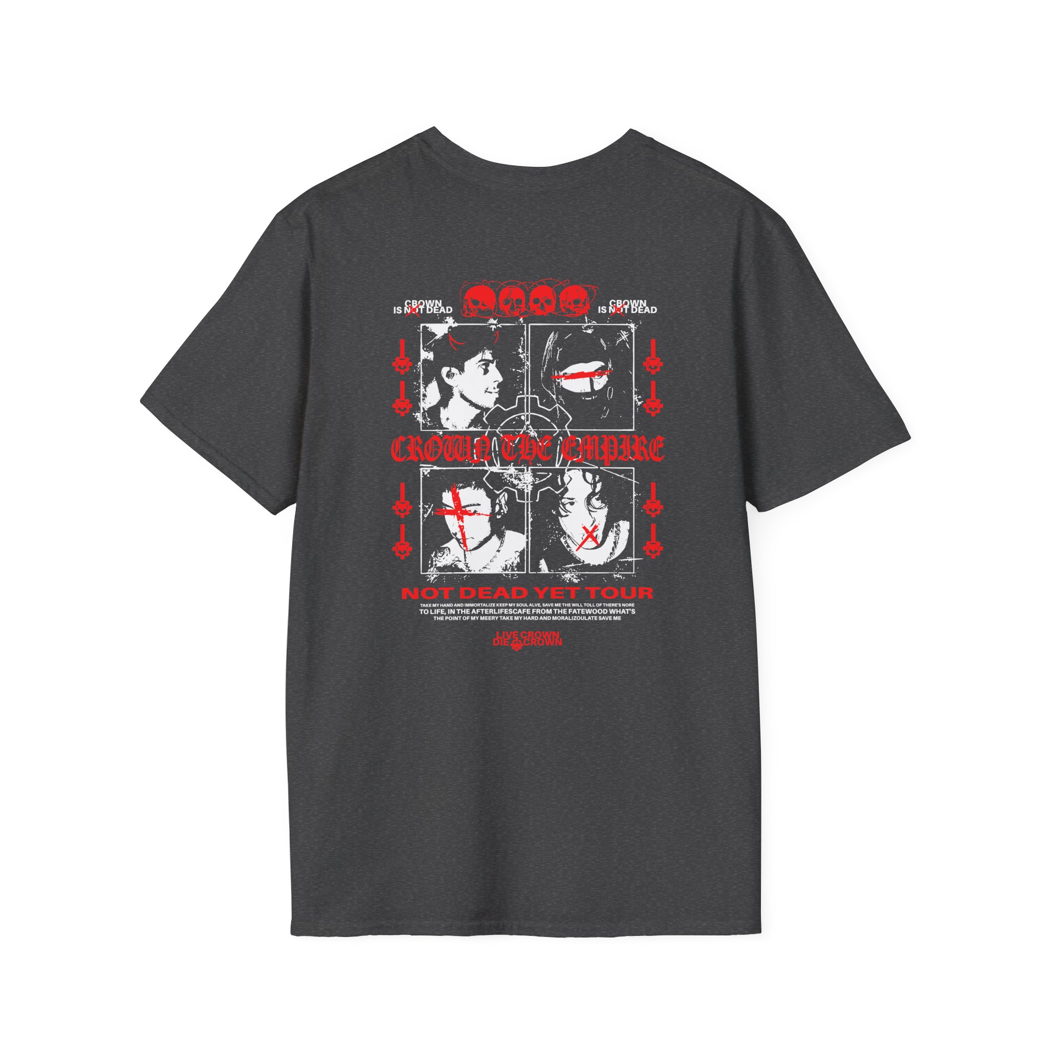 Crown the Empire Crown Is Dead Unisex Softstyle T-Shirt