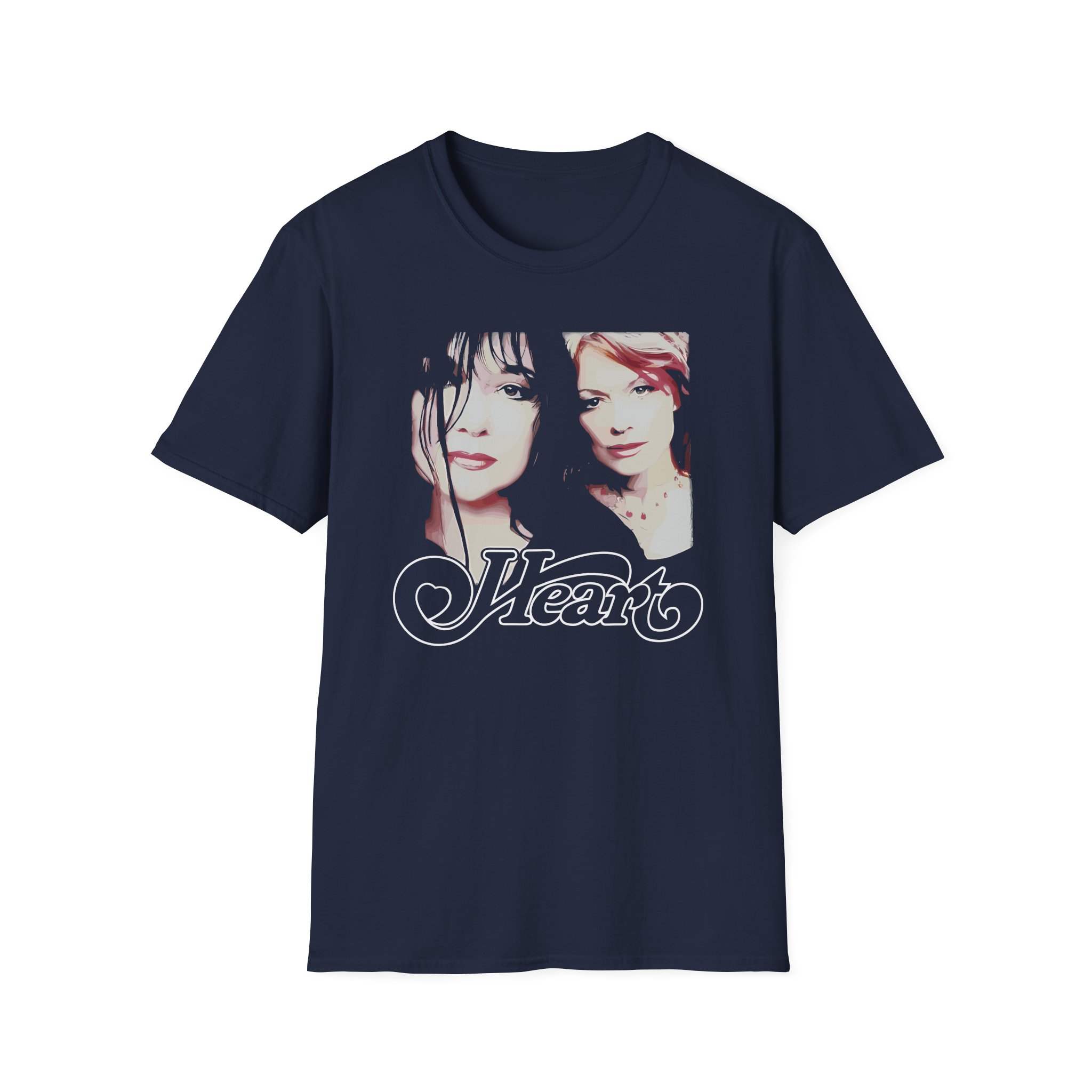 Heart Band Unisex Softstyle T-Shirt